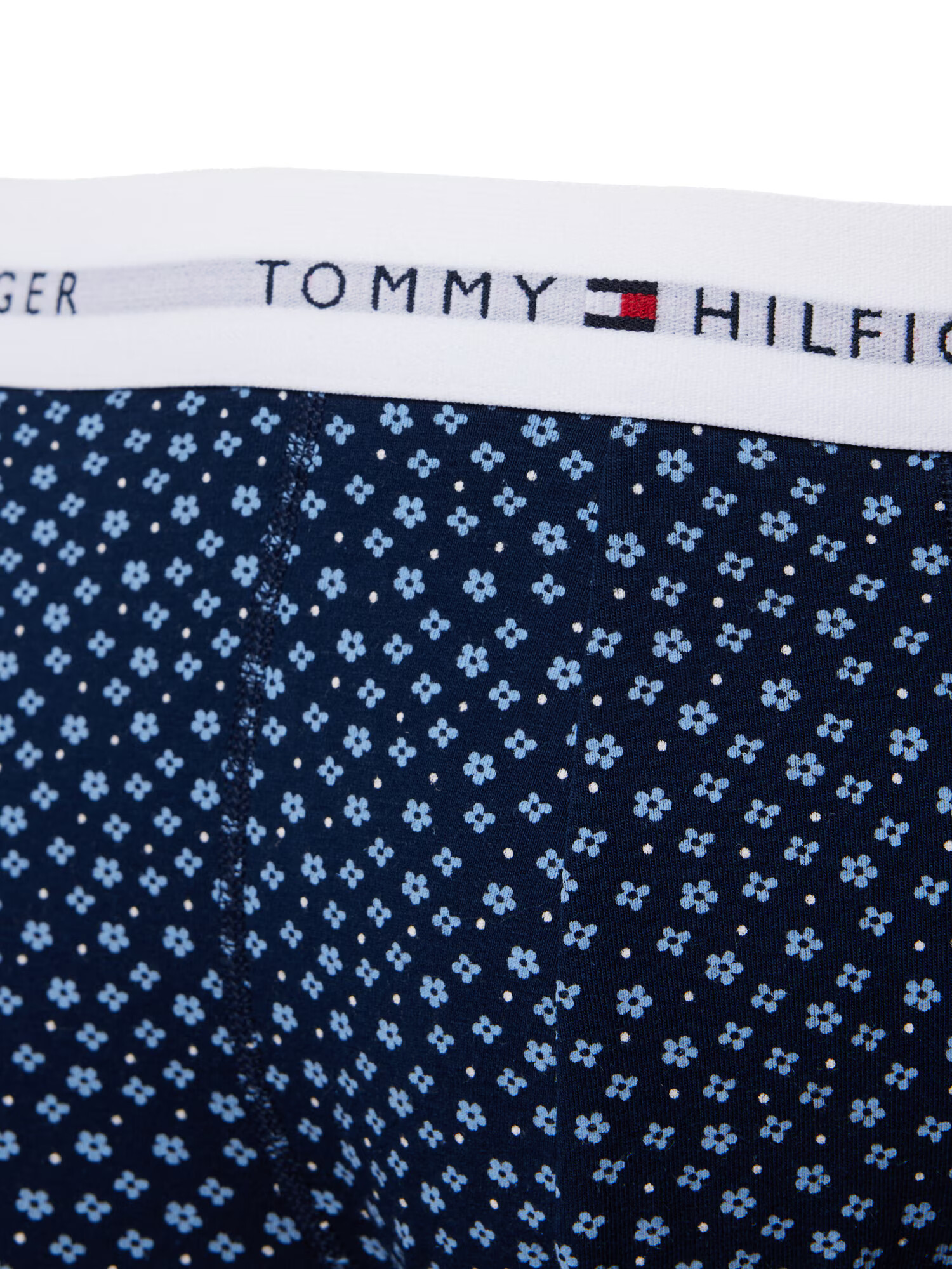 TOMMY HILFIGER Boksarice mornarska / svetlo modra / svetlo siva / bela - Pepit.si