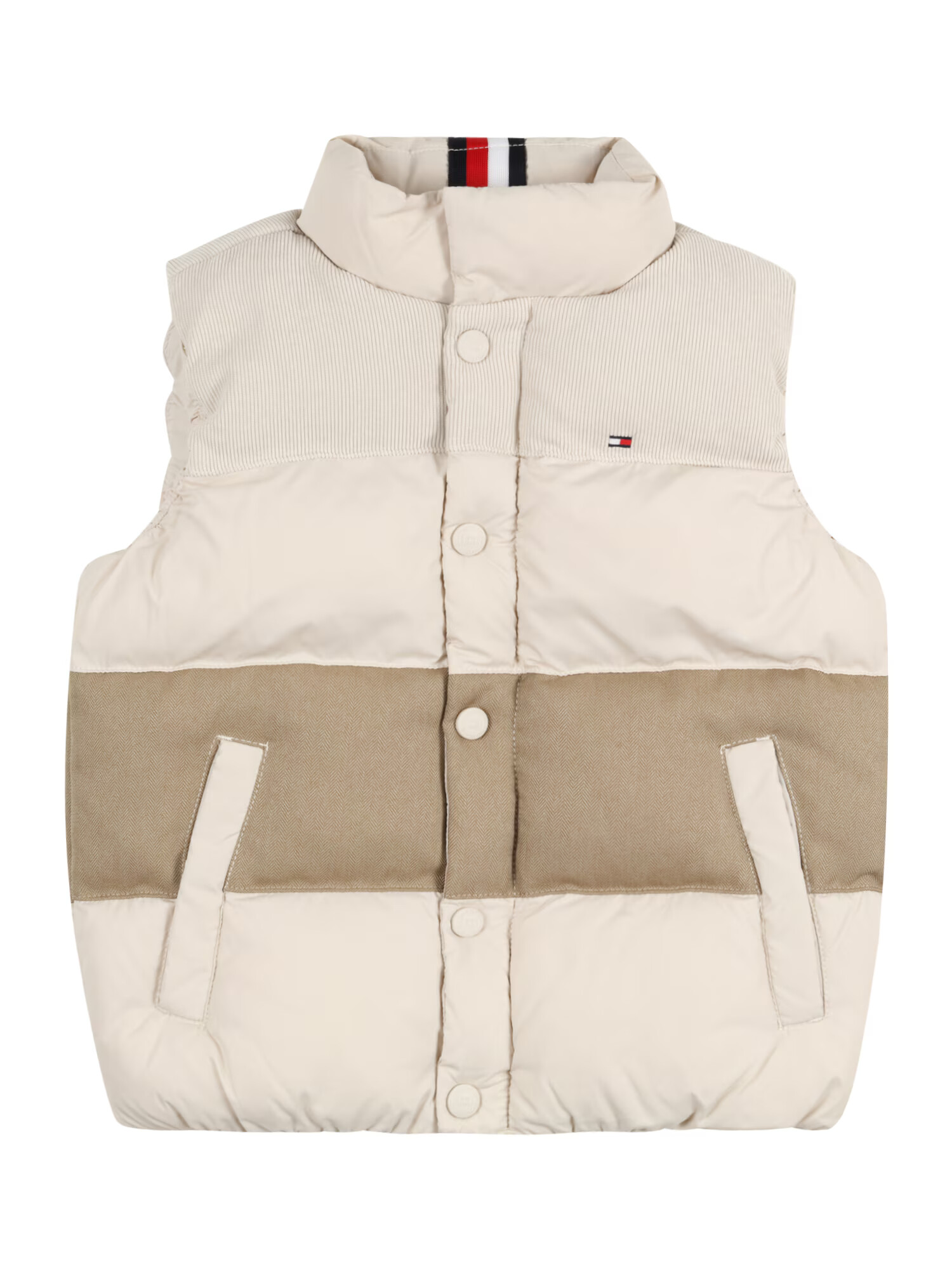 TOMMY HILFIGER Brezrokavnik kremna / chamois - Pepit.si