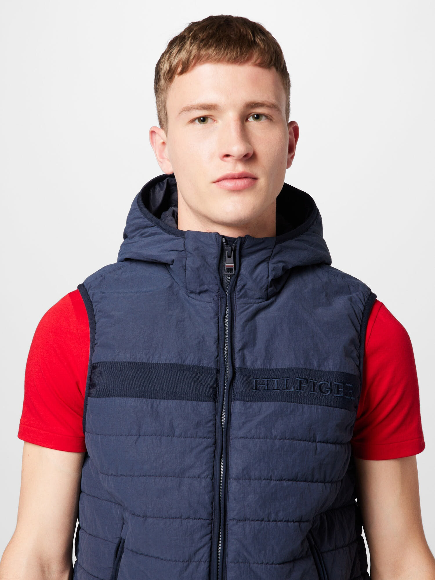 TOMMY HILFIGER Brezrokavnik modra / mornarska - Pepit.si