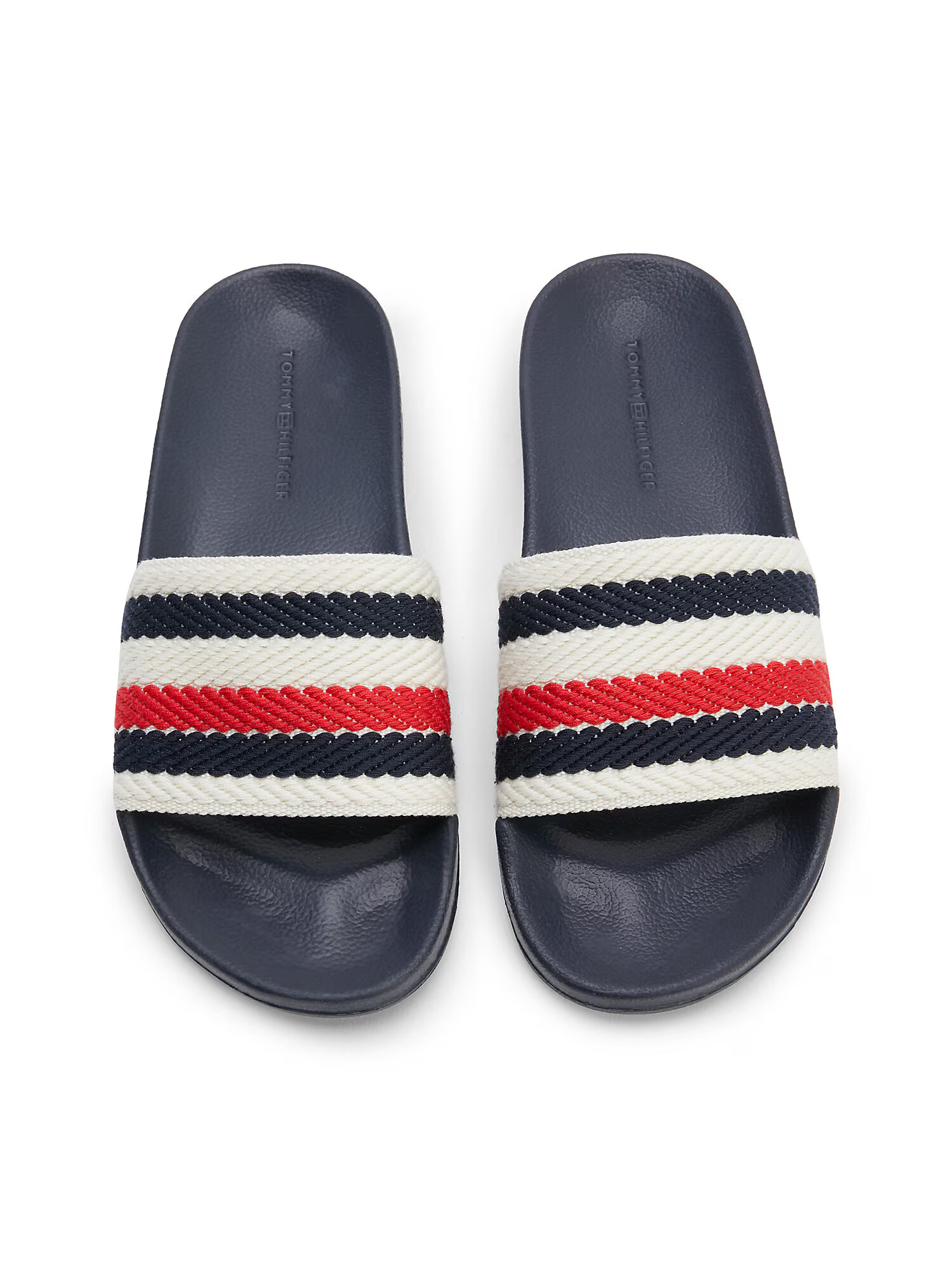 TOMMY HILFIGER Čevelji za na plažo/kopanje nočno modra / rdeča / bela - Pepit.si