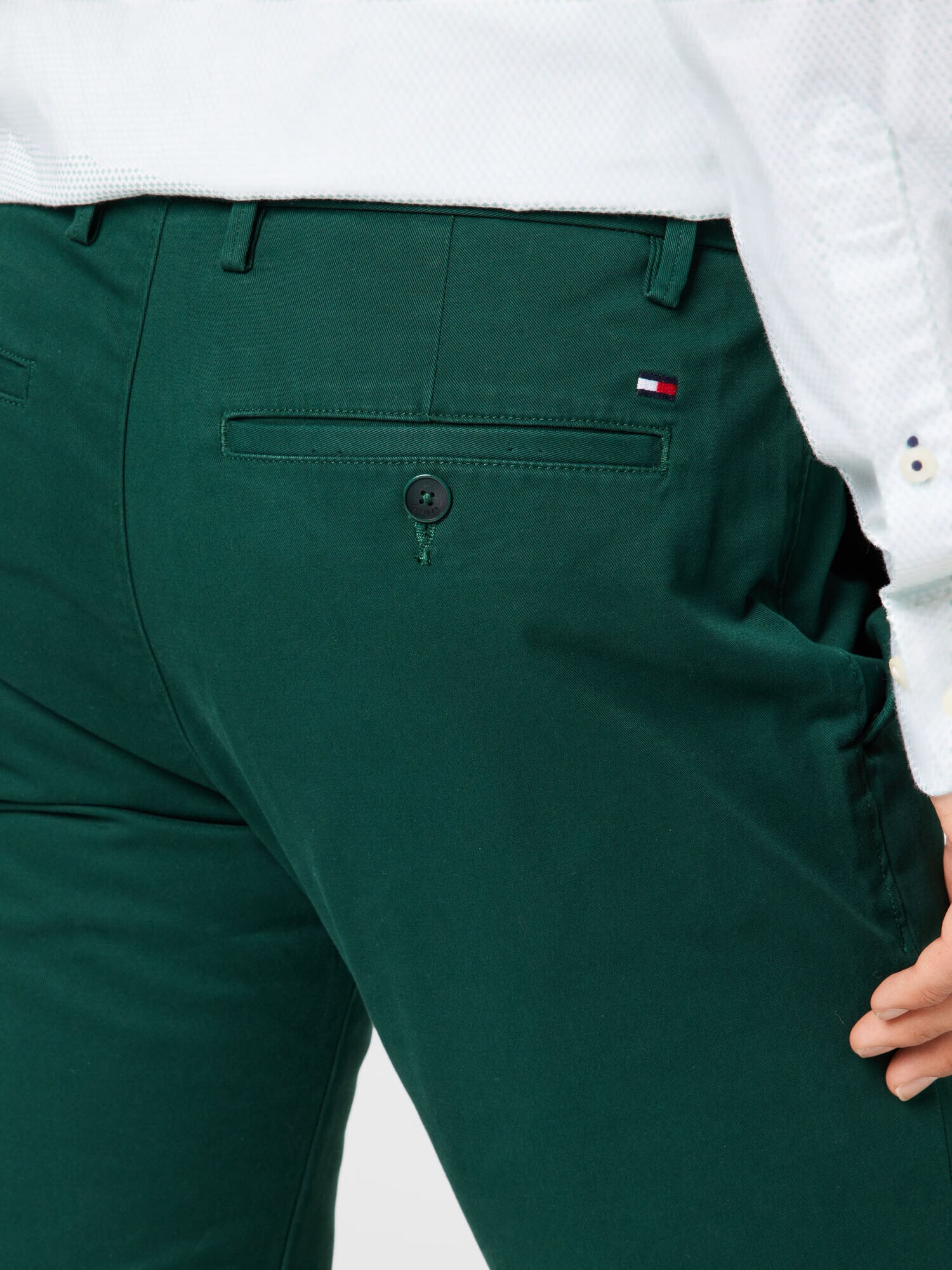 TOMMY HILFIGER Chino hlače 'Bleecker' jelka - Pepit.si