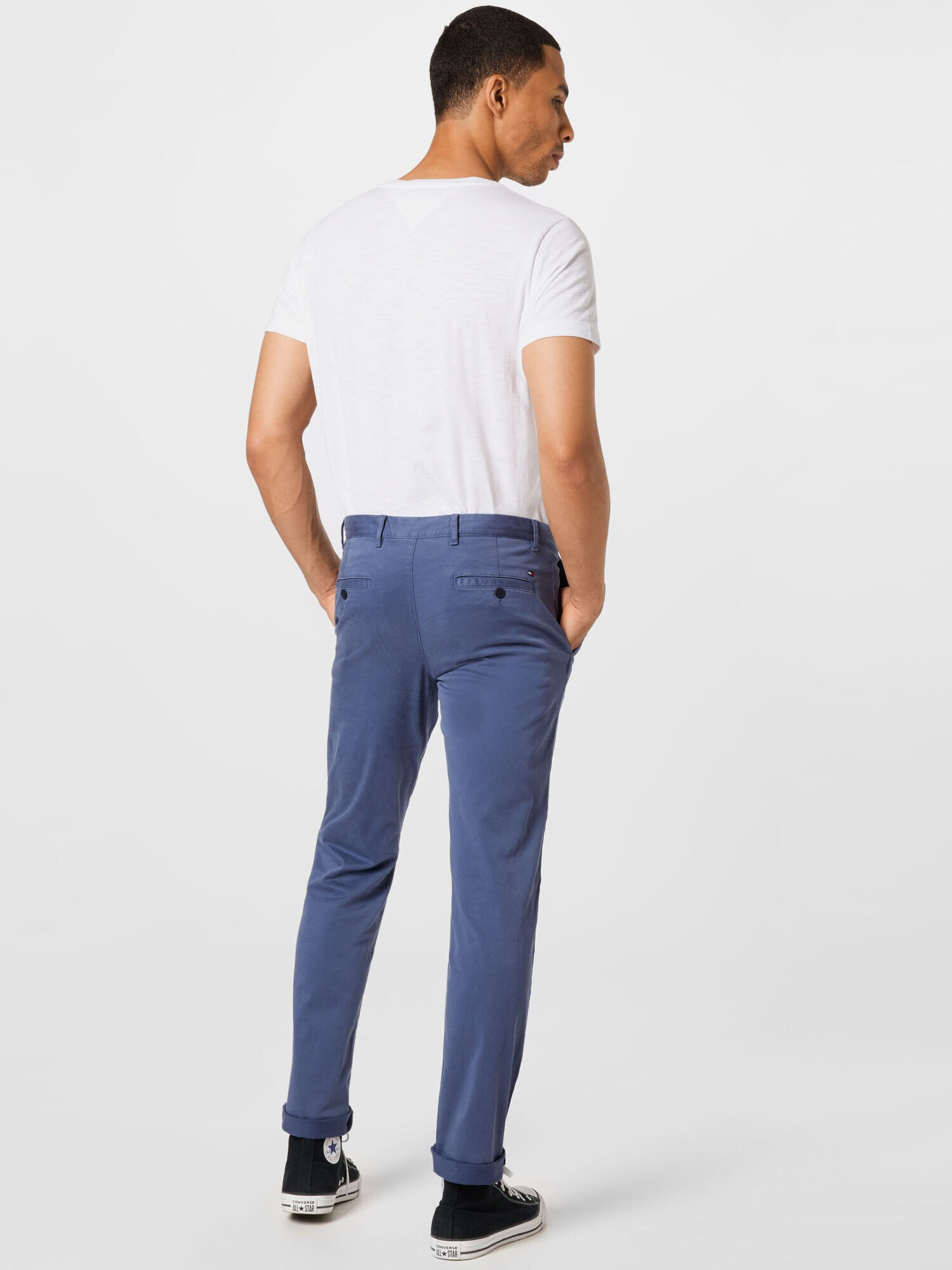 TOMMY HILFIGER Chino hlače modra - Pepit.si