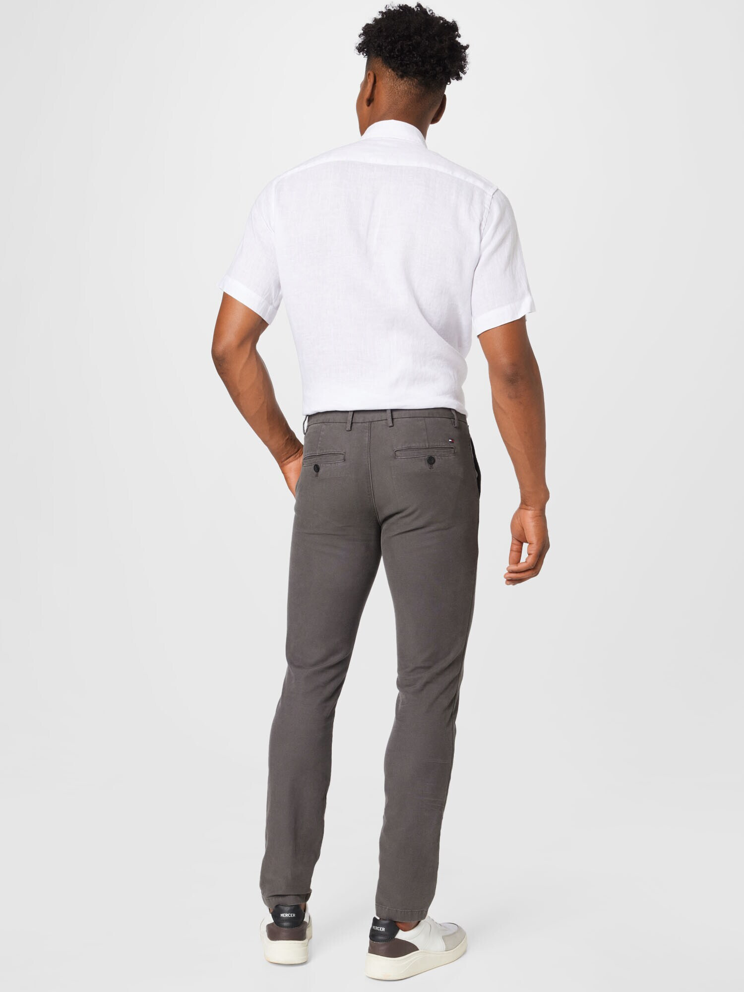 TOMMY HILFIGER Chino hlače 'BLEECKER' temno siva - Pepit.si