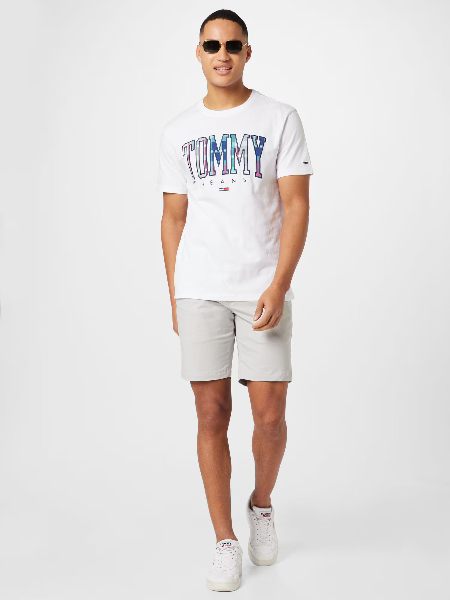 TOMMY HILFIGER Chino hlače 'BROOKLYN' svetlo siva - Pepit.si