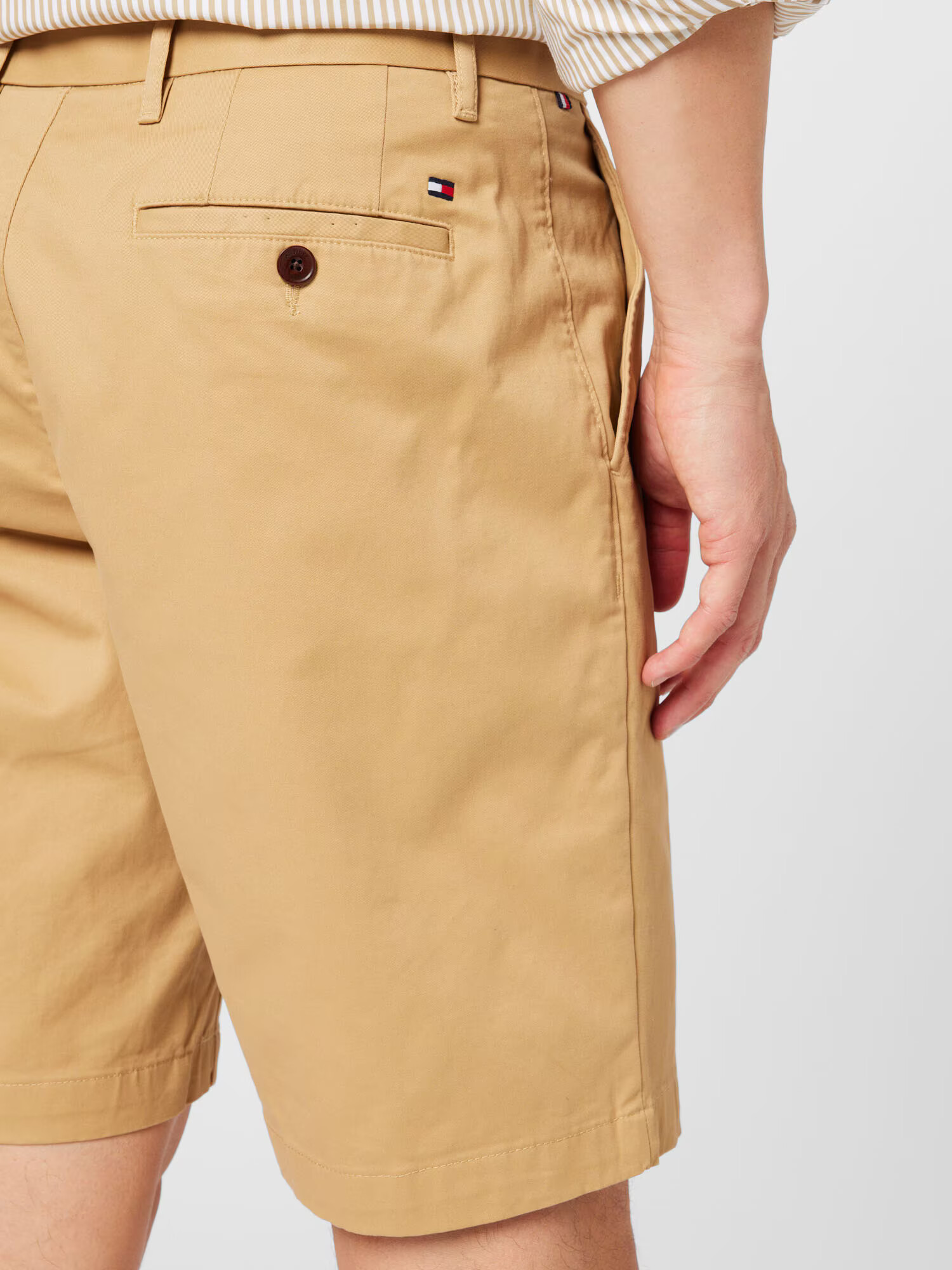 TOMMY HILFIGER Chino hlače 'Harlem' temno bež - Pepit.si