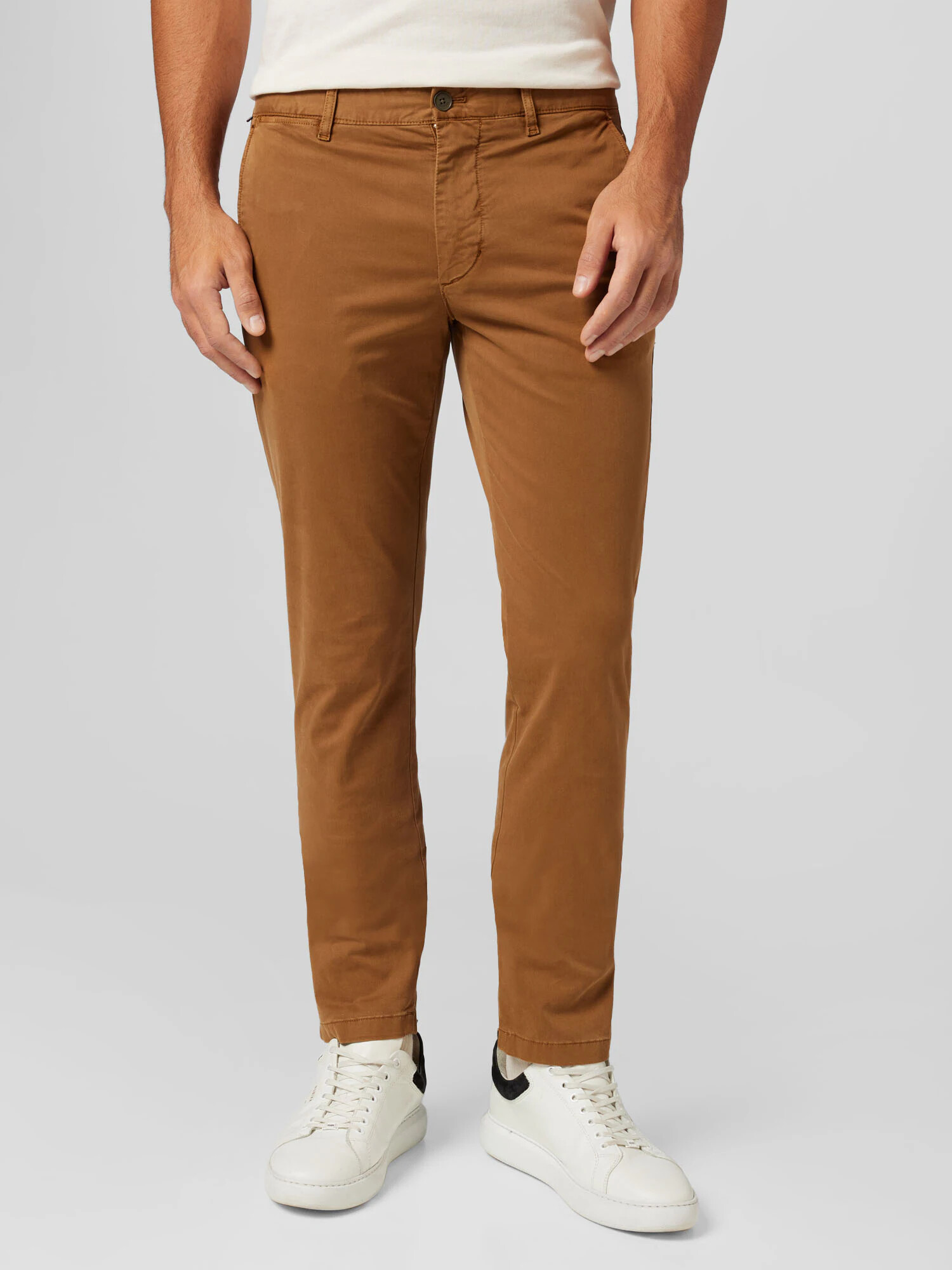 TOMMY HILFIGER Chino hlače karamel - Pepit.si