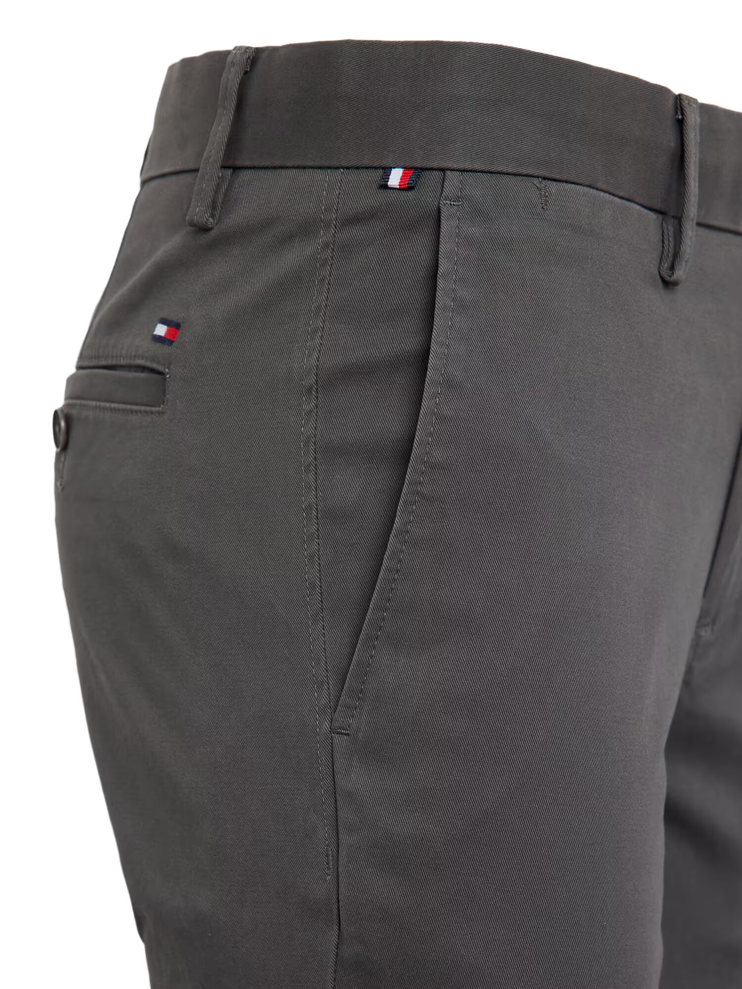 TOMMY HILFIGER Chino hlače mornarska / antracit / rdeča / bela - Pepit.si