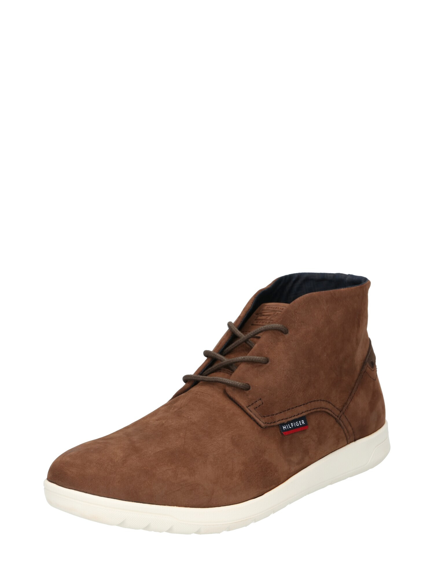 TOMMY HILFIGER Chukka gležnarji rjava / rdeča / bela / mornarska - Pepit.si