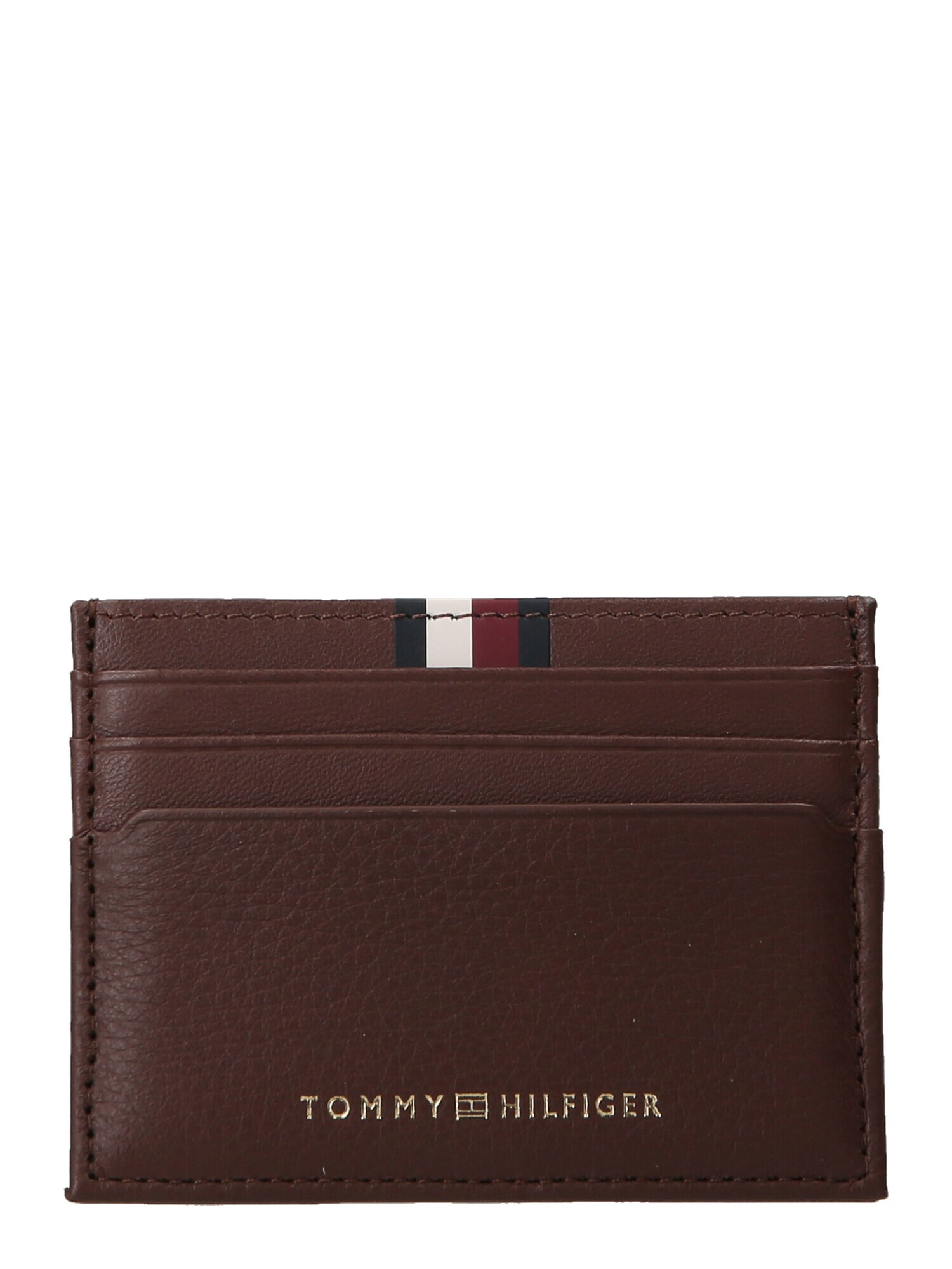 TOMMY HILFIGER Etui rjava / zlata / črna / bela - Pepit.si