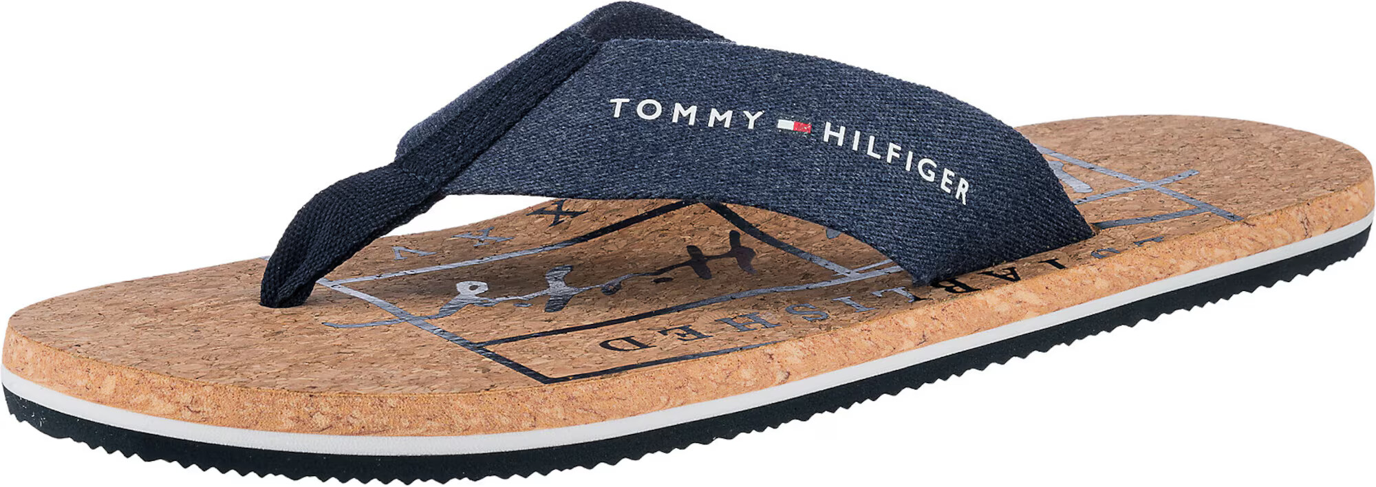 TOMMY HILFIGER Japonke mornarska / bela / svetlo rdeča / nočno modra - Pepit.si