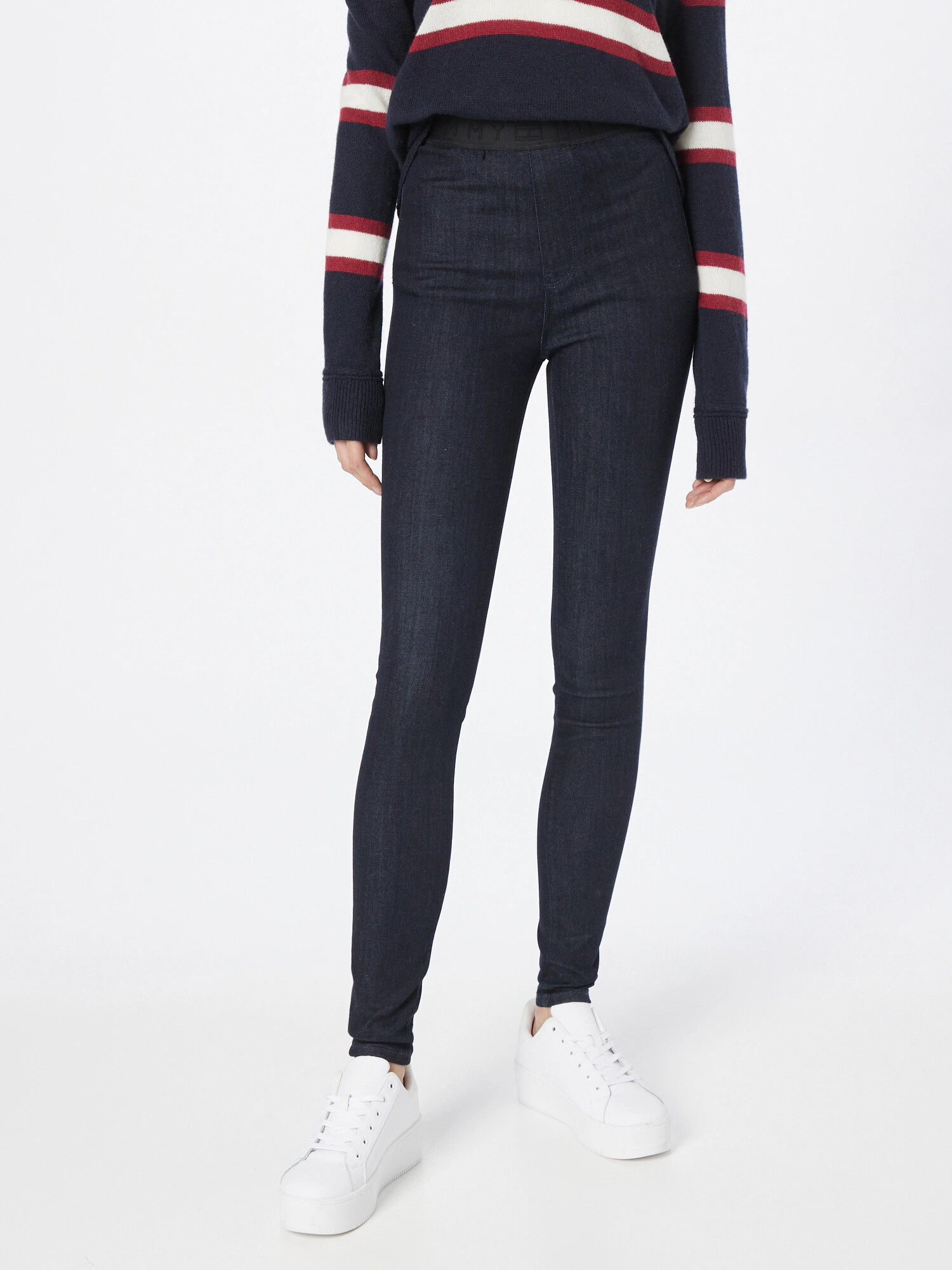 TOMMY HILFIGER Jeans pajkice temno modra - Pepit.si