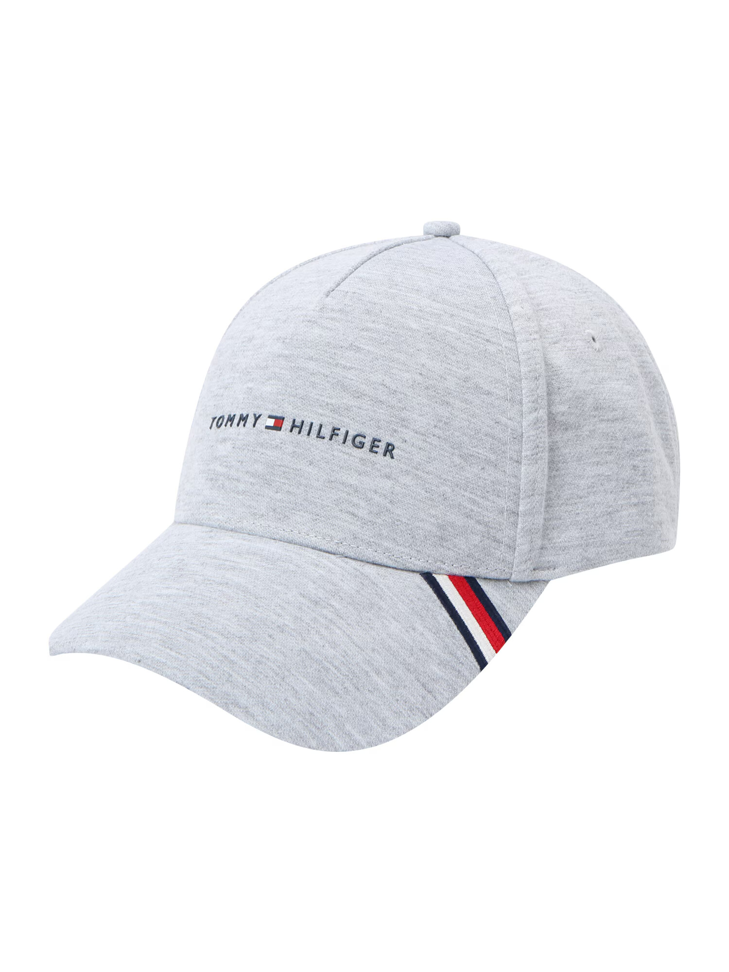 TOMMY HILFIGER Kapa mornarska / pegasto siva / rdeča / bela - Pepit.si