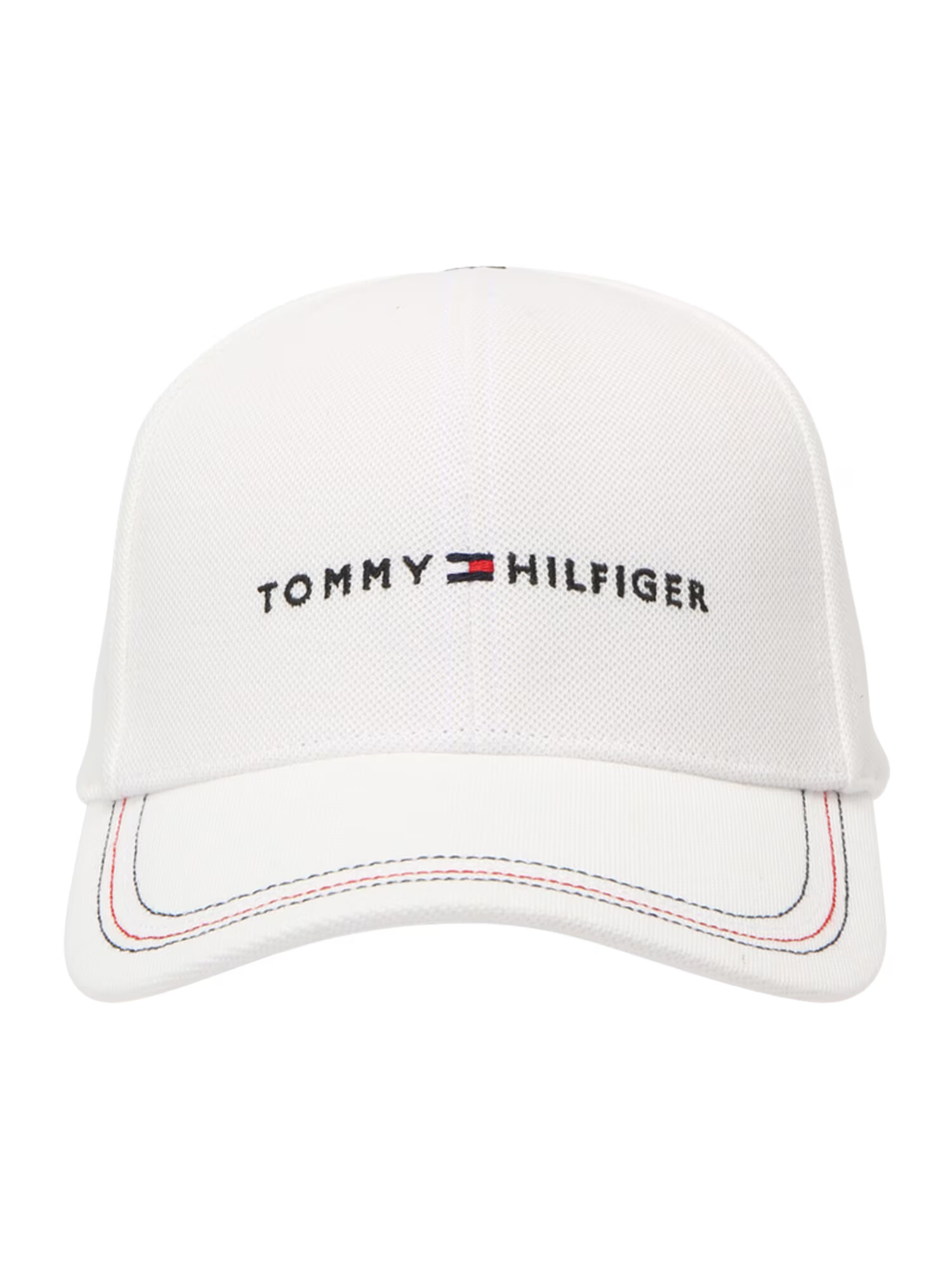 TOMMY HILFIGER Kapa ognjeno rdeča / črna / bela - Pepit.si