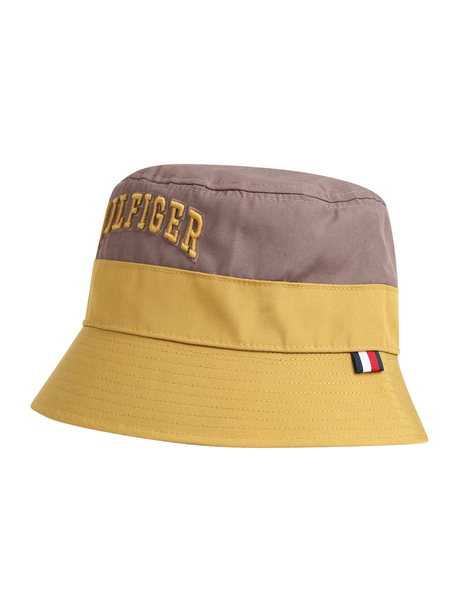 TOMMY HILFIGER Kapa rjava / gorčica / črna - Pepit.si