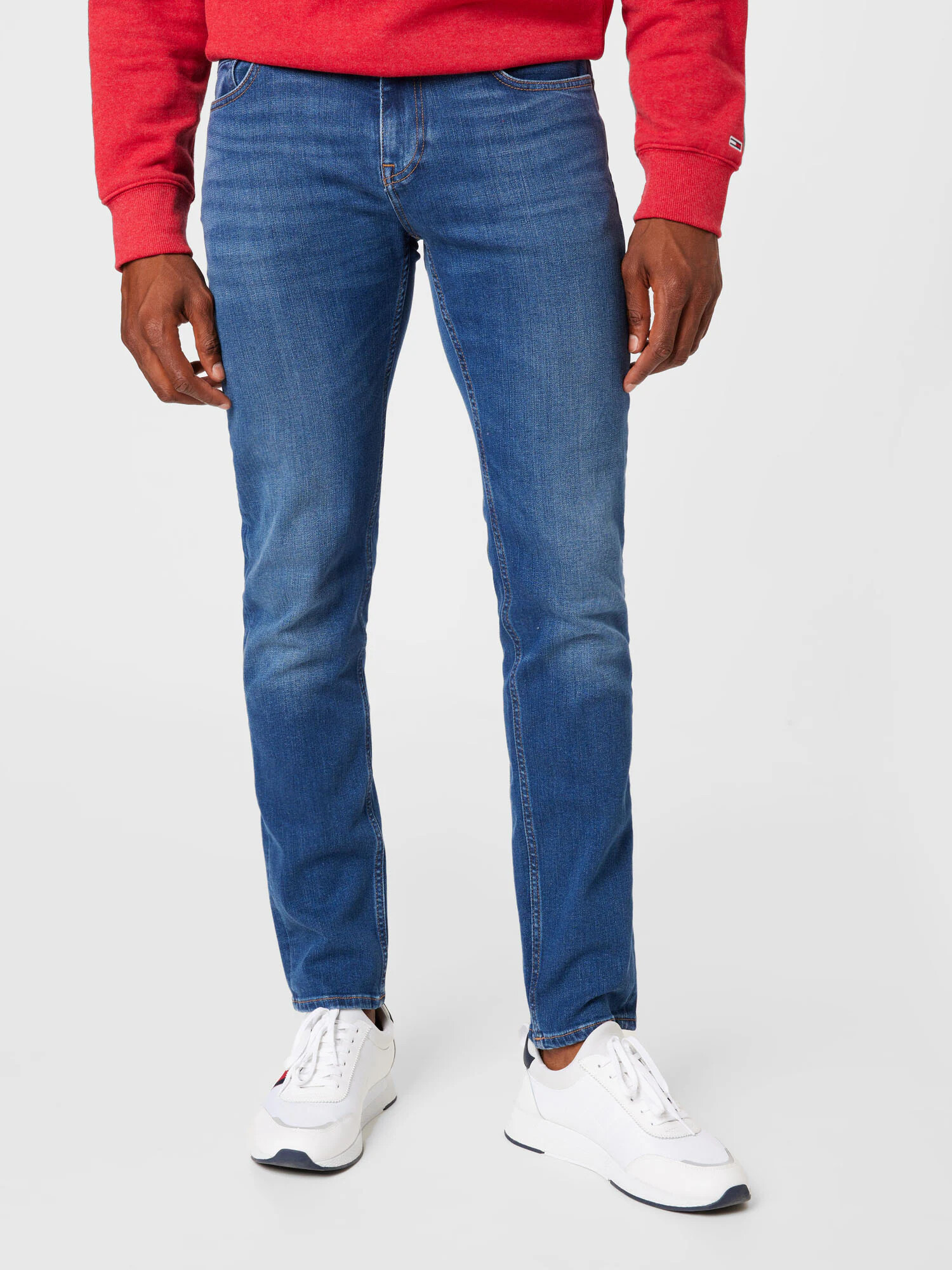 TOMMY HILFIGER Kavbojke 'DENTON STRAIGHT' moder denim - Pepit.si