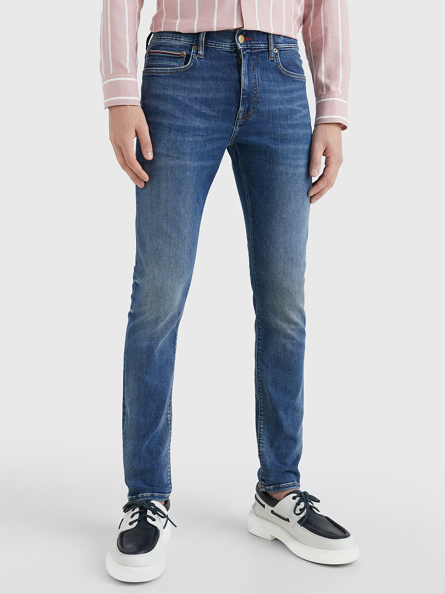 TOMMY HILFIGER Kavbojke moder denim - Pepit.si