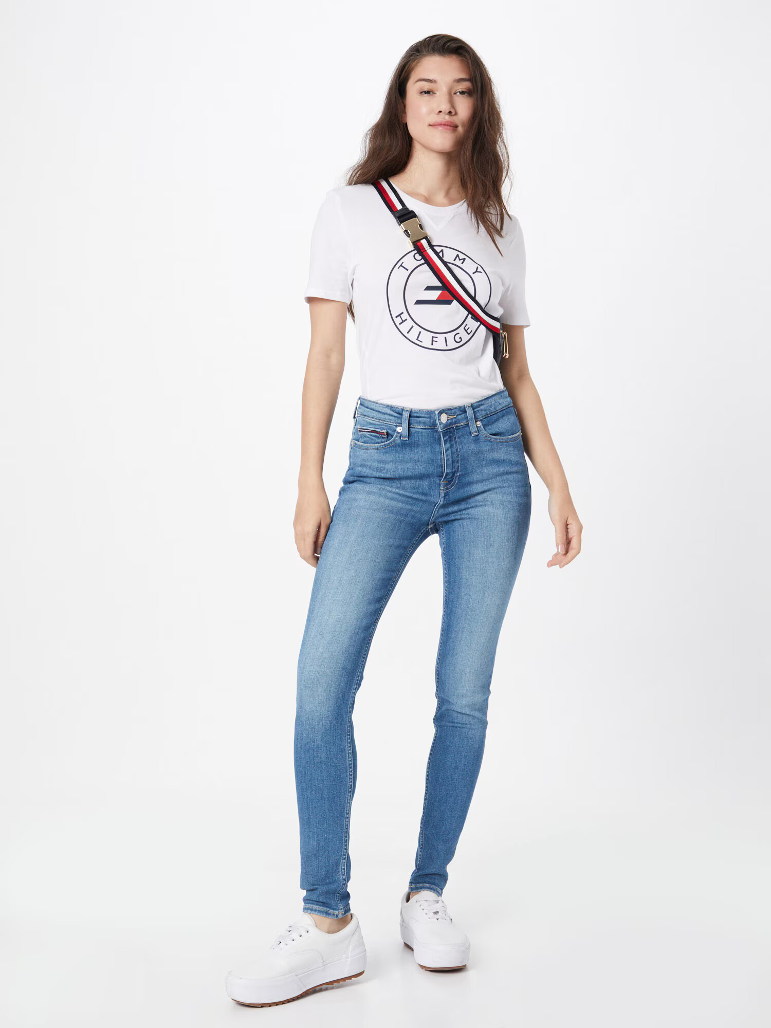 TOMMY HILFIGER Kavbojke 'Nora' moder denim - Pepit.si