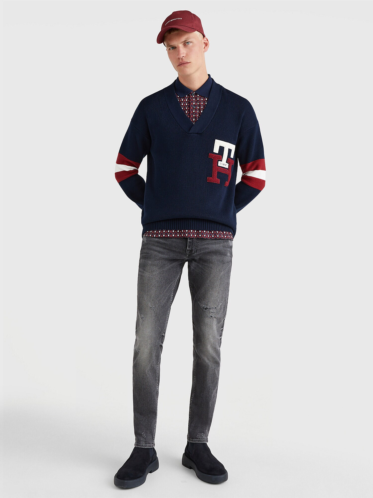 TOMMY HILFIGER Kavbojke siv denim - Pepit.si