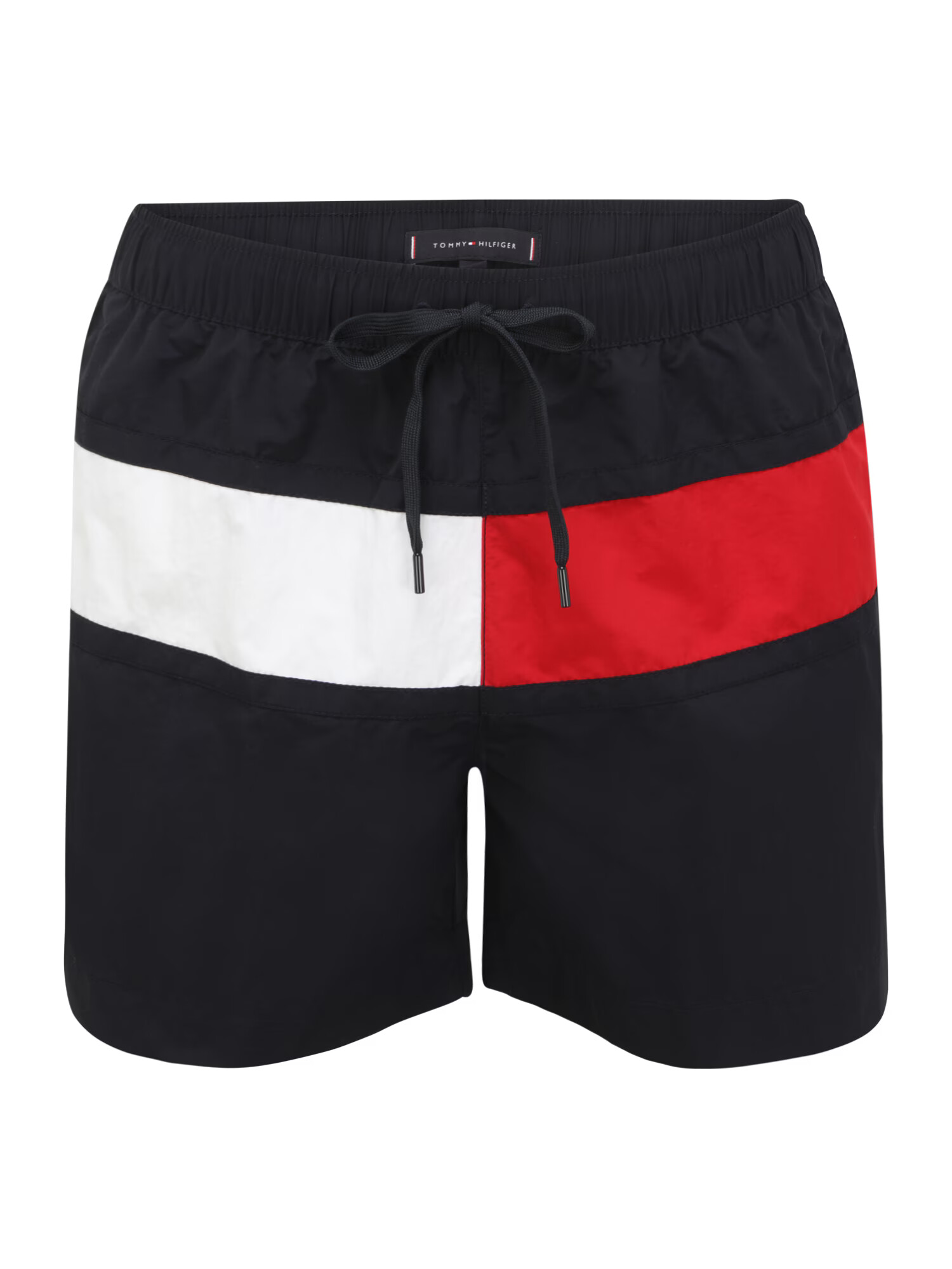 Tommy Hilfiger Underwear Kratke kopalne hlače bela / rdeča / ultra mornarsko modra - Pepit.si