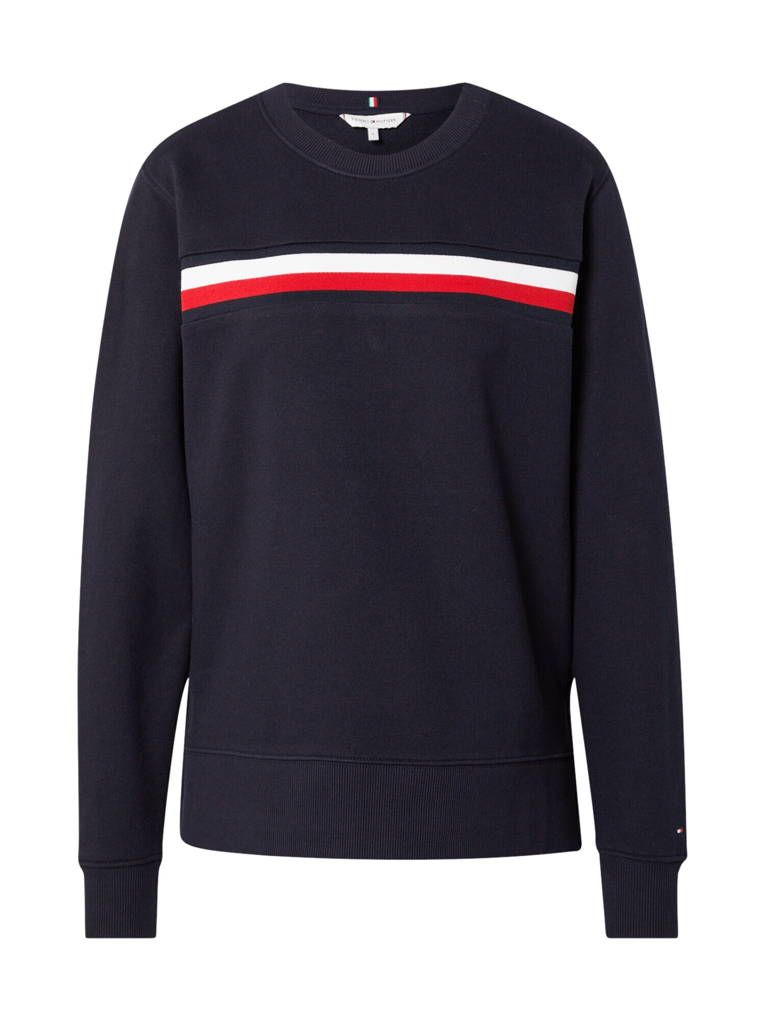 TOMMY HILFIGER Majica bela / rdeča / nočno modra - Pepit.si