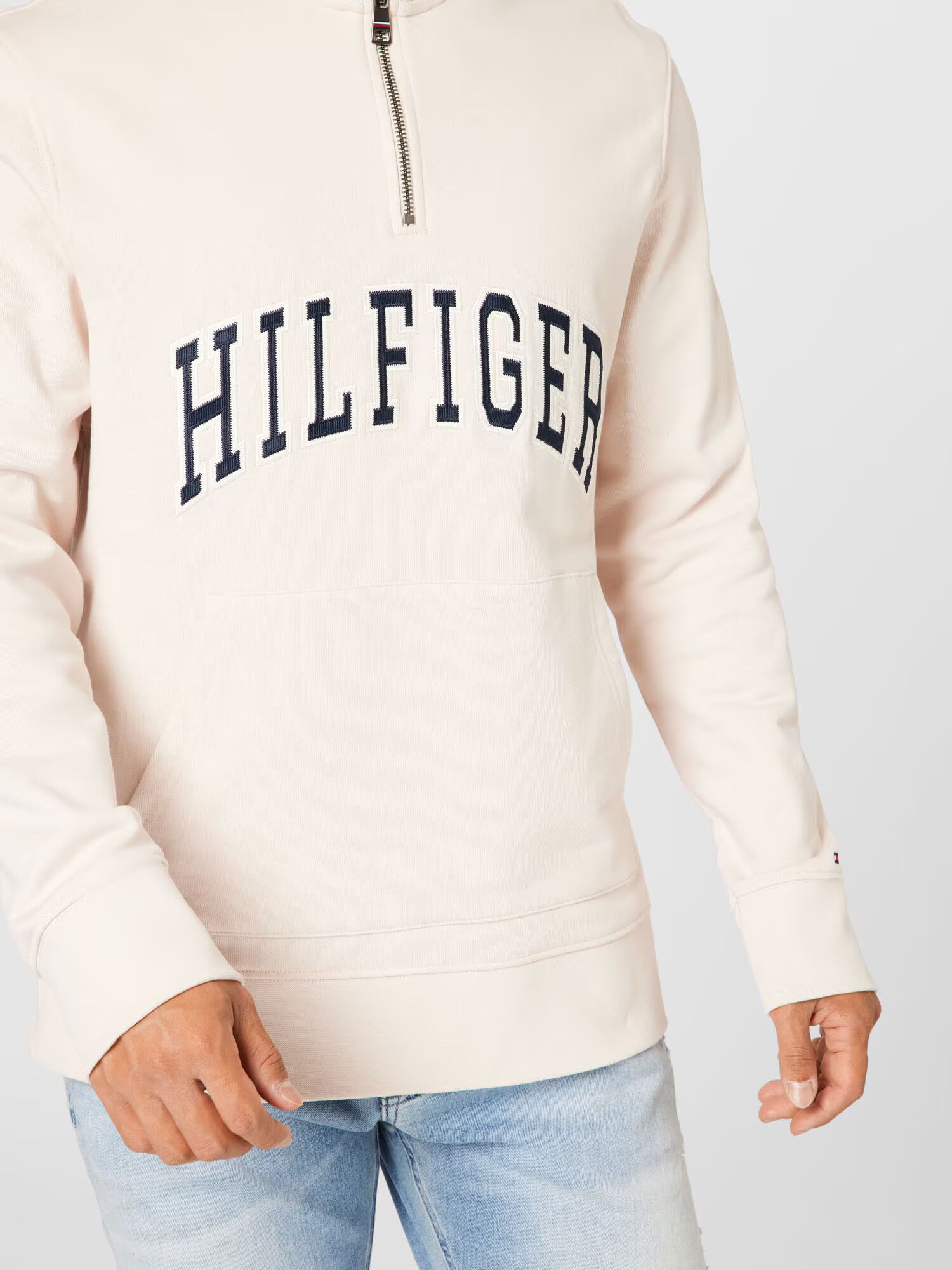 TOMMY HILFIGER Majica črna / bela - Pepit.si