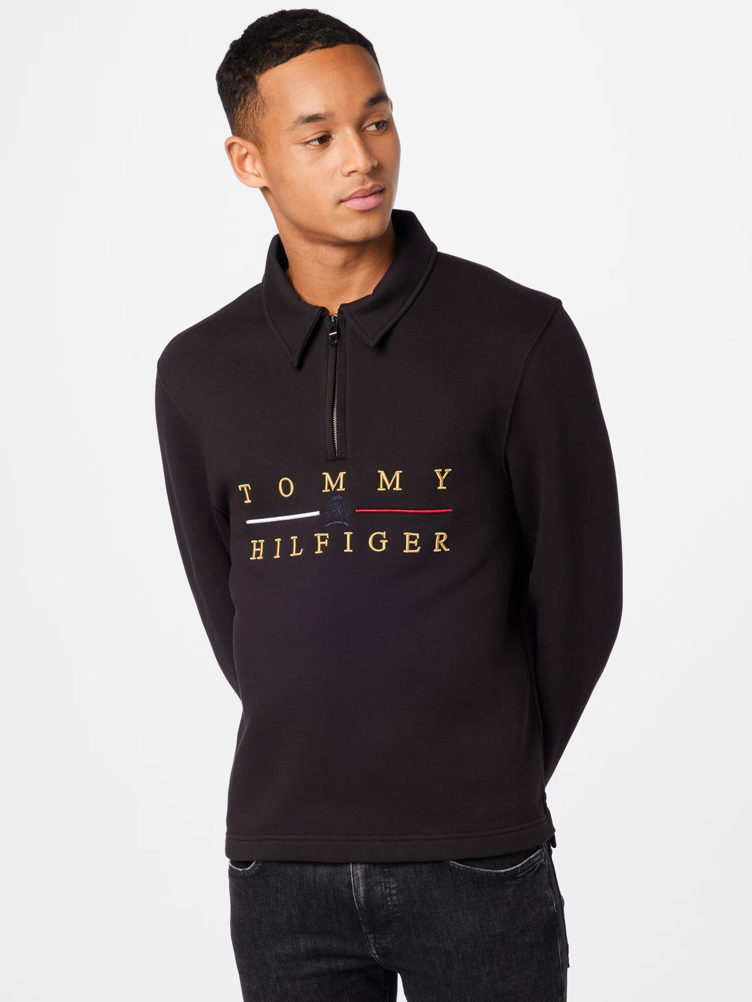 TOMMY HILFIGER Majica mešane barve / črna - Pepit.si