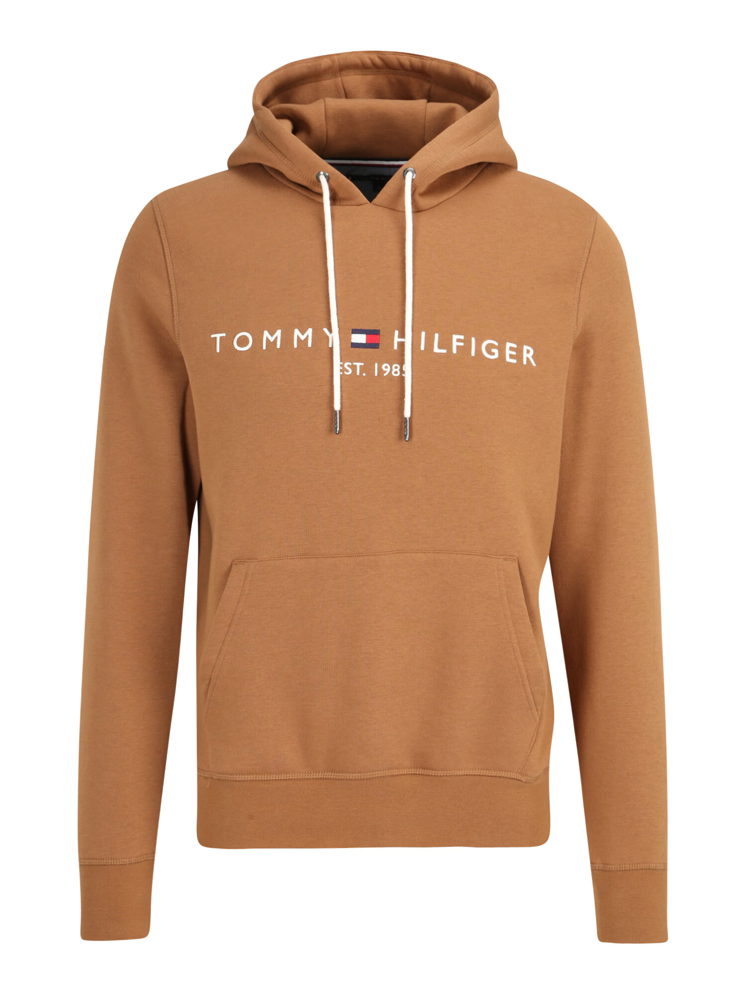 TOMMY HILFIGER Majica mornarska / konjak / rdeča / bela - Pepit.si