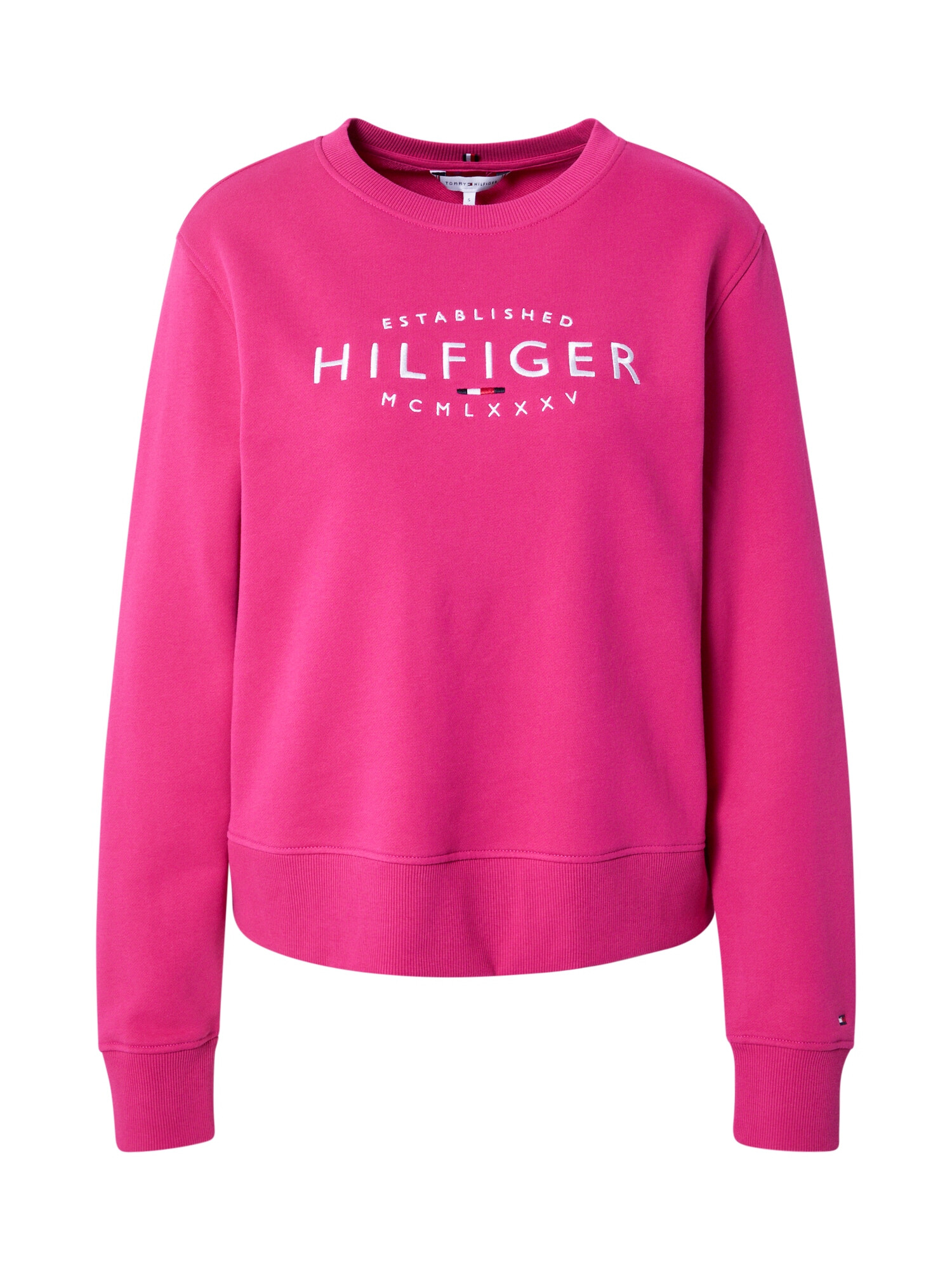 TOMMY HILFIGER Majica mornarska / magenta / rdeča / bela - Pepit.si