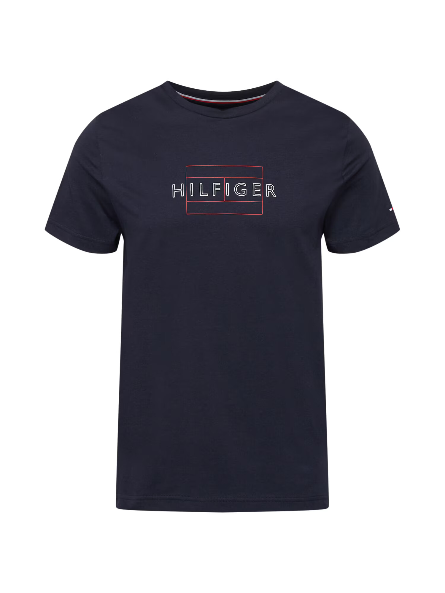 TOMMY HILFIGER Majica marine / rdeča / bela - Pepit.si