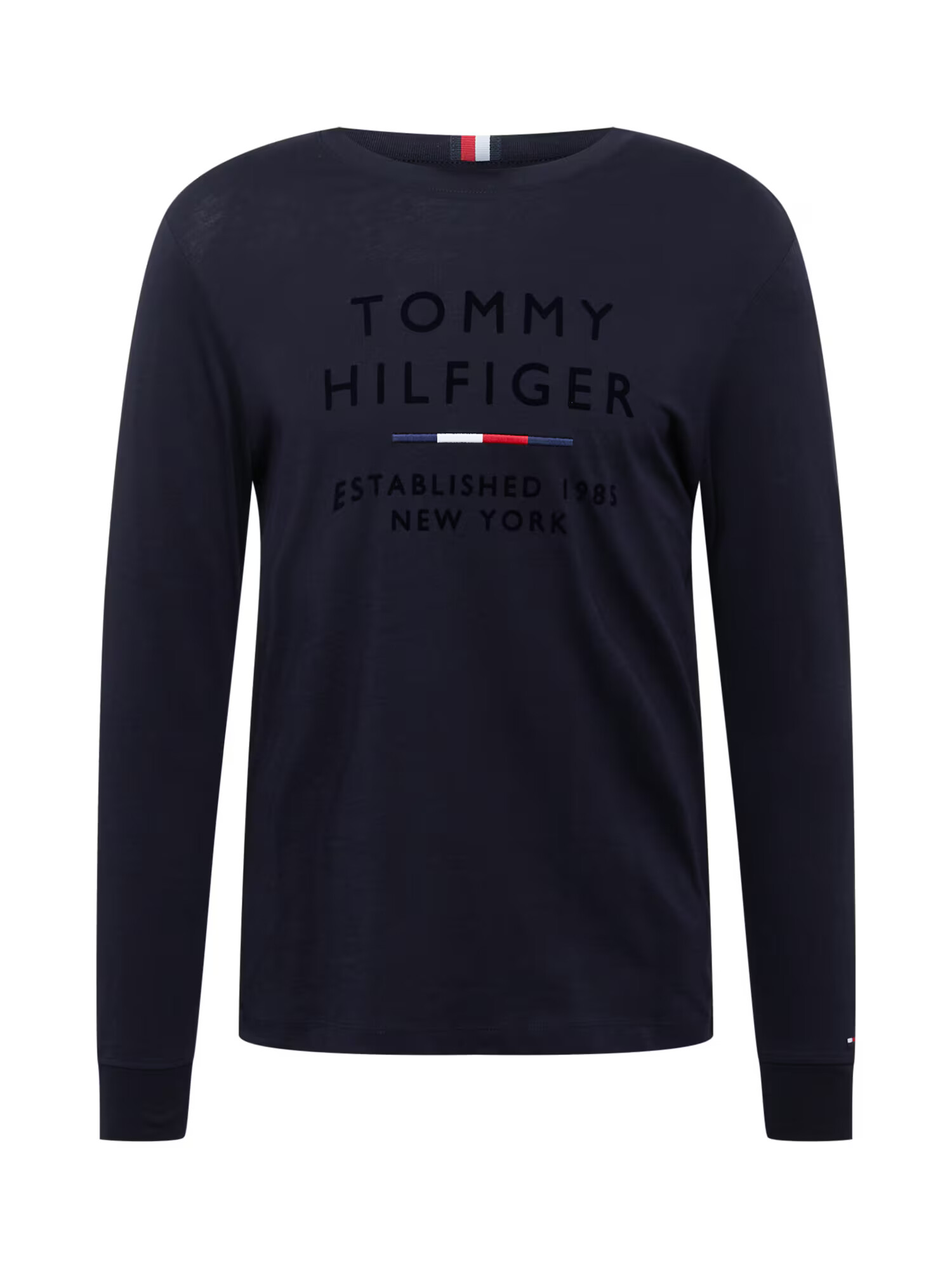 TOMMY HILFIGER Majica modra / mornarska / rdeča / bela - Pepit.si