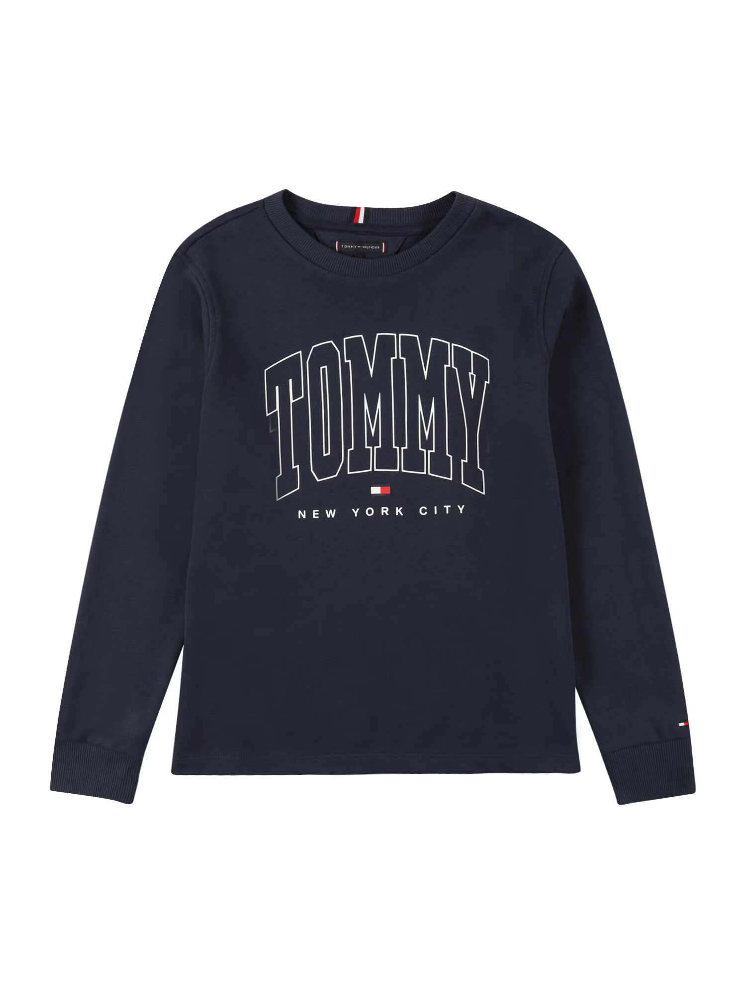 TOMMY HILFIGER Majica mornarska / bela - Pepit.si