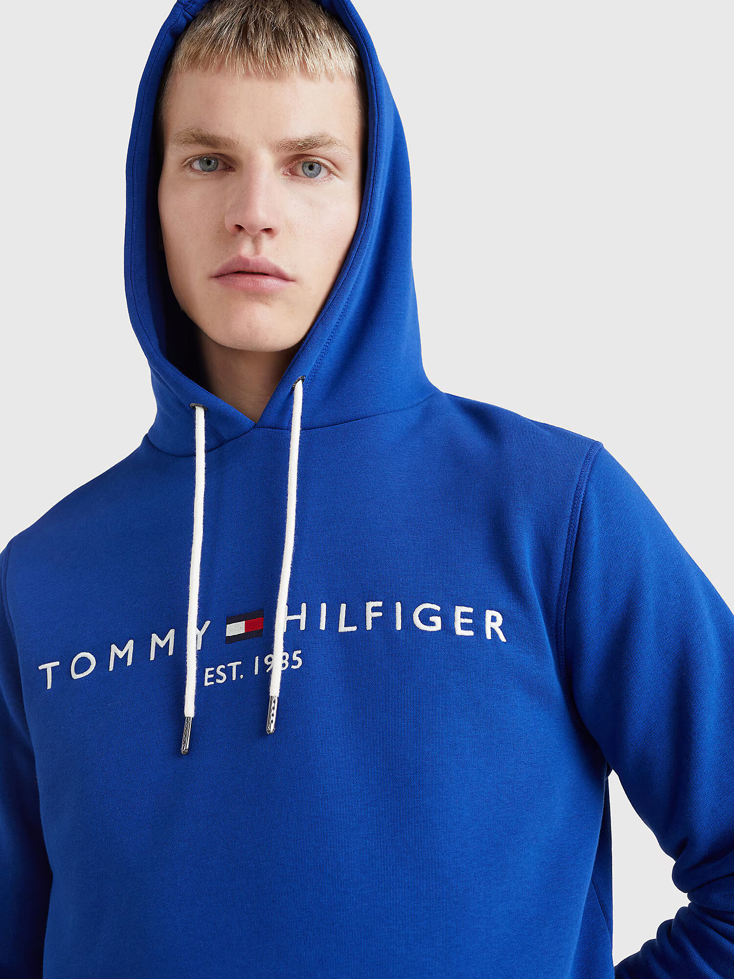 TOMMY HILFIGER Majica mornarska / kraljevo modra / živo rdeča / bela - Pepit.si