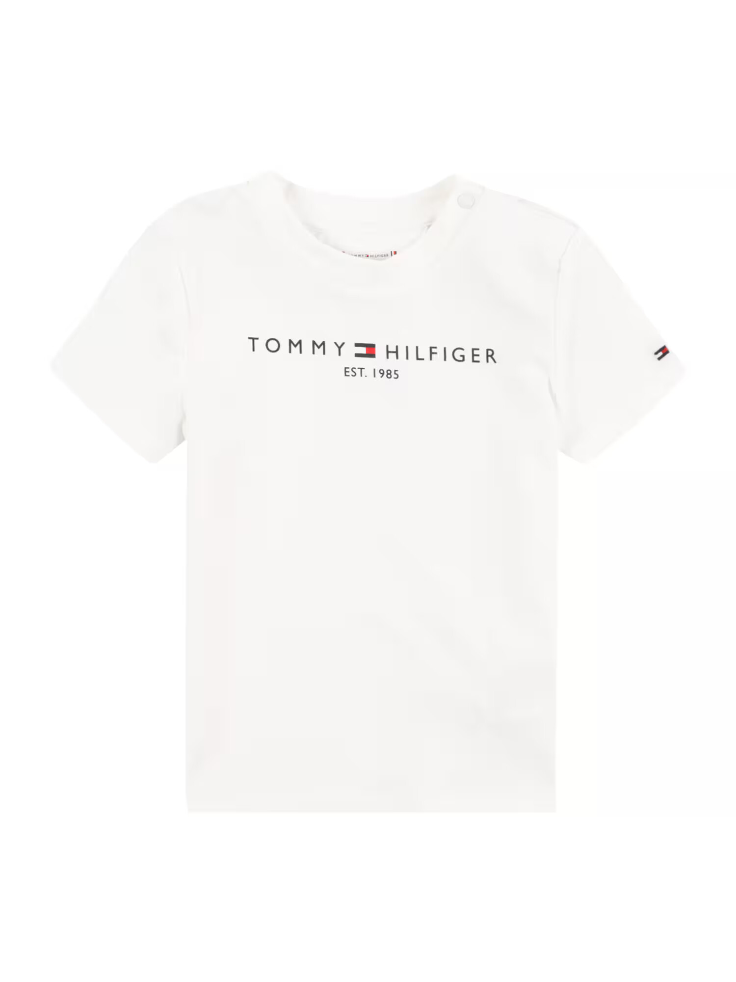 TOMMY HILFIGER Majica mornarska / rdeča / bela - Pepit.si