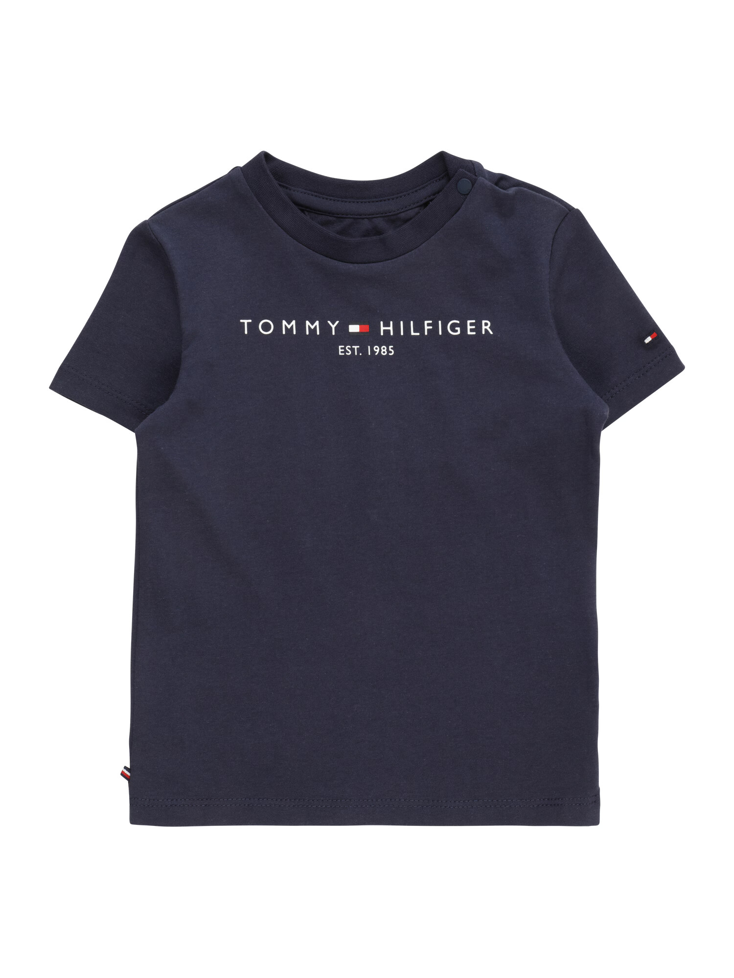 TOMMY HILFIGER Majica nočno modra / rdeča / bela - Pepit.si