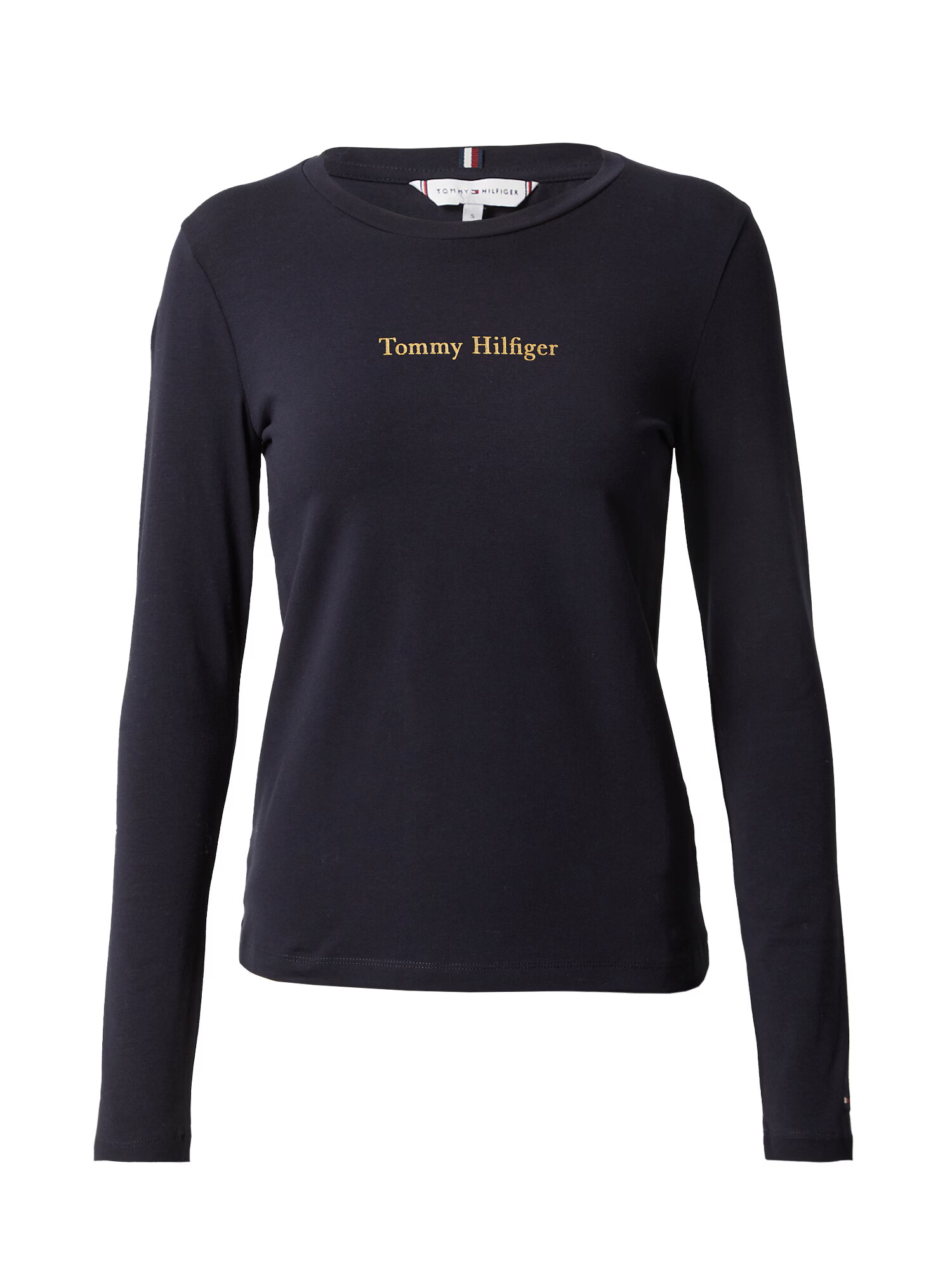 TOMMY HILFIGER Majica nočno modra / zlata - Pepit.si