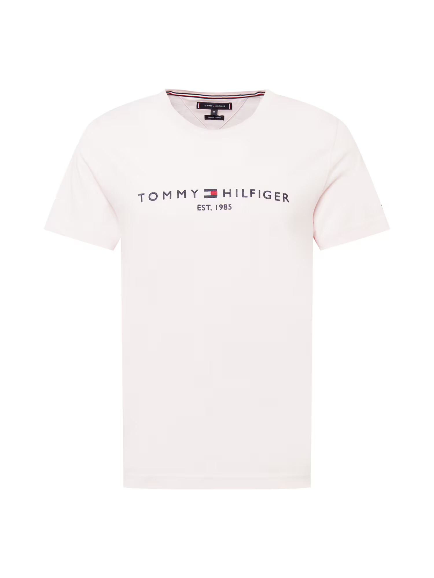 TOMMY HILFIGER Majica pastelno roza / mornarska / rdeča - Pepit.si