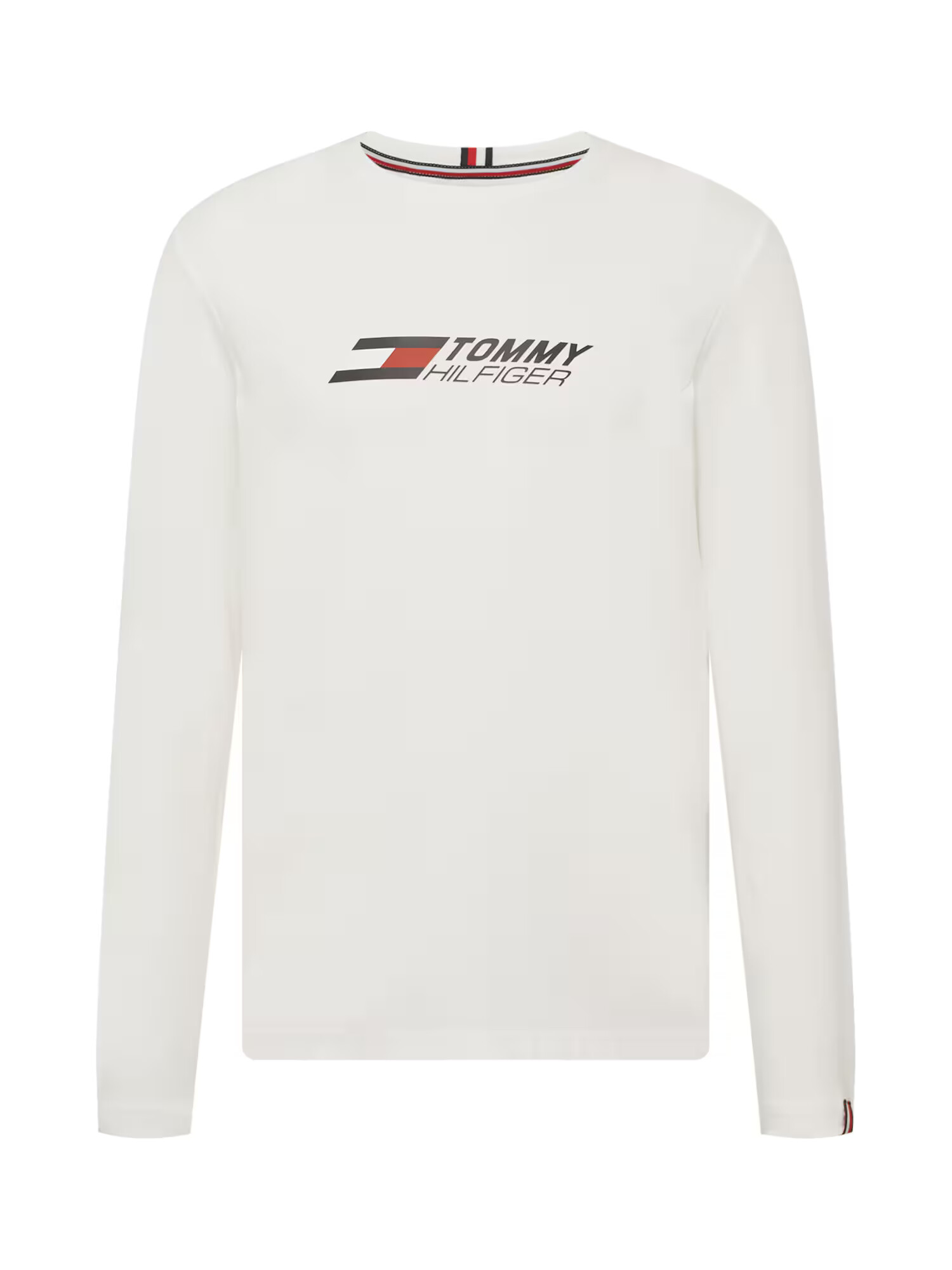 TOMMY HILFIGER Majica ecru / rdeča / črna - Pepit.si