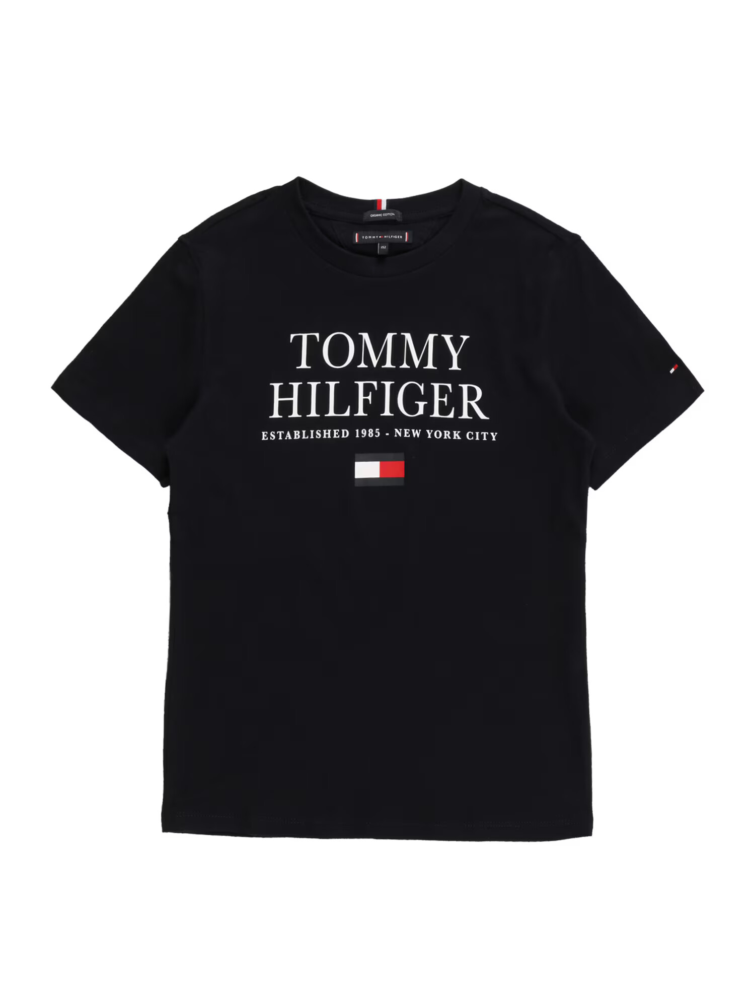 TOMMY HILFIGER Majica temno modra / bela - Pepit.si