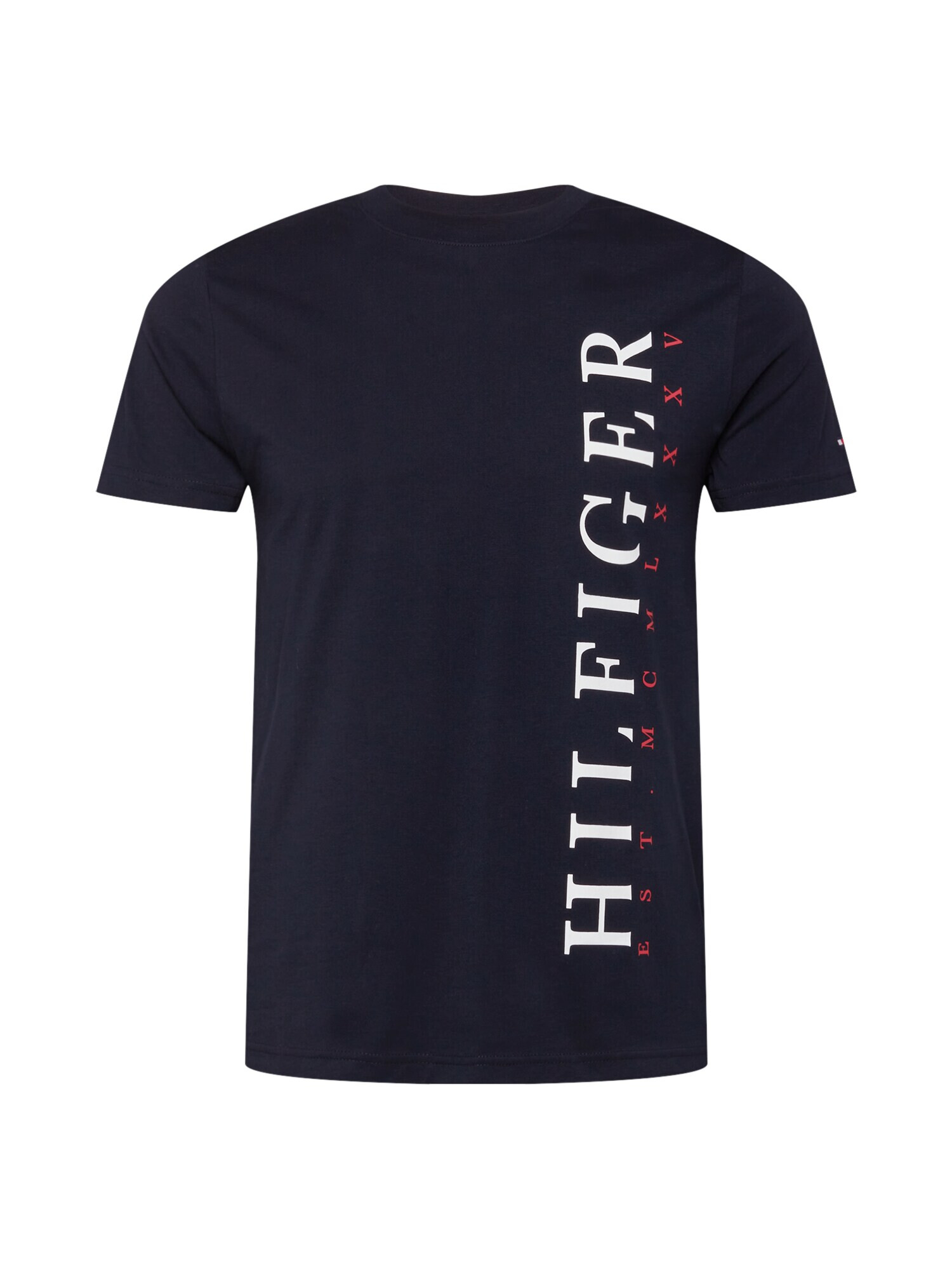 TOMMY HILFIGER Majica temno modra / rdeča / bela - Pepit.si