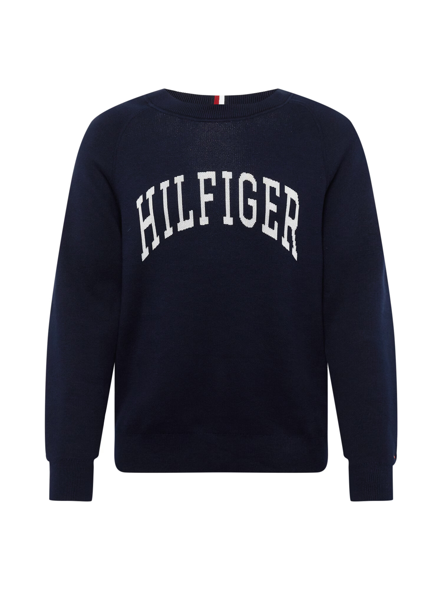 TOMMY HILFIGER Majica 'VARSITY' temno modra / bela - Pepit.si