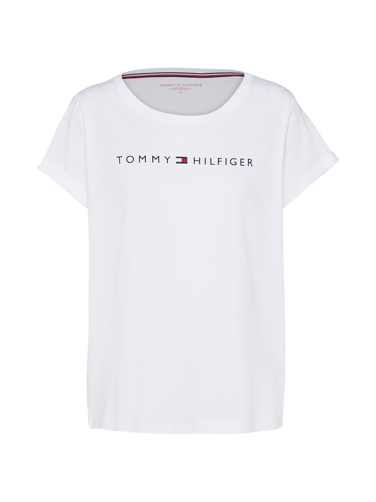 TOMMY HILFIGER Majica mornarska / rdeča / bela - Pepit.si