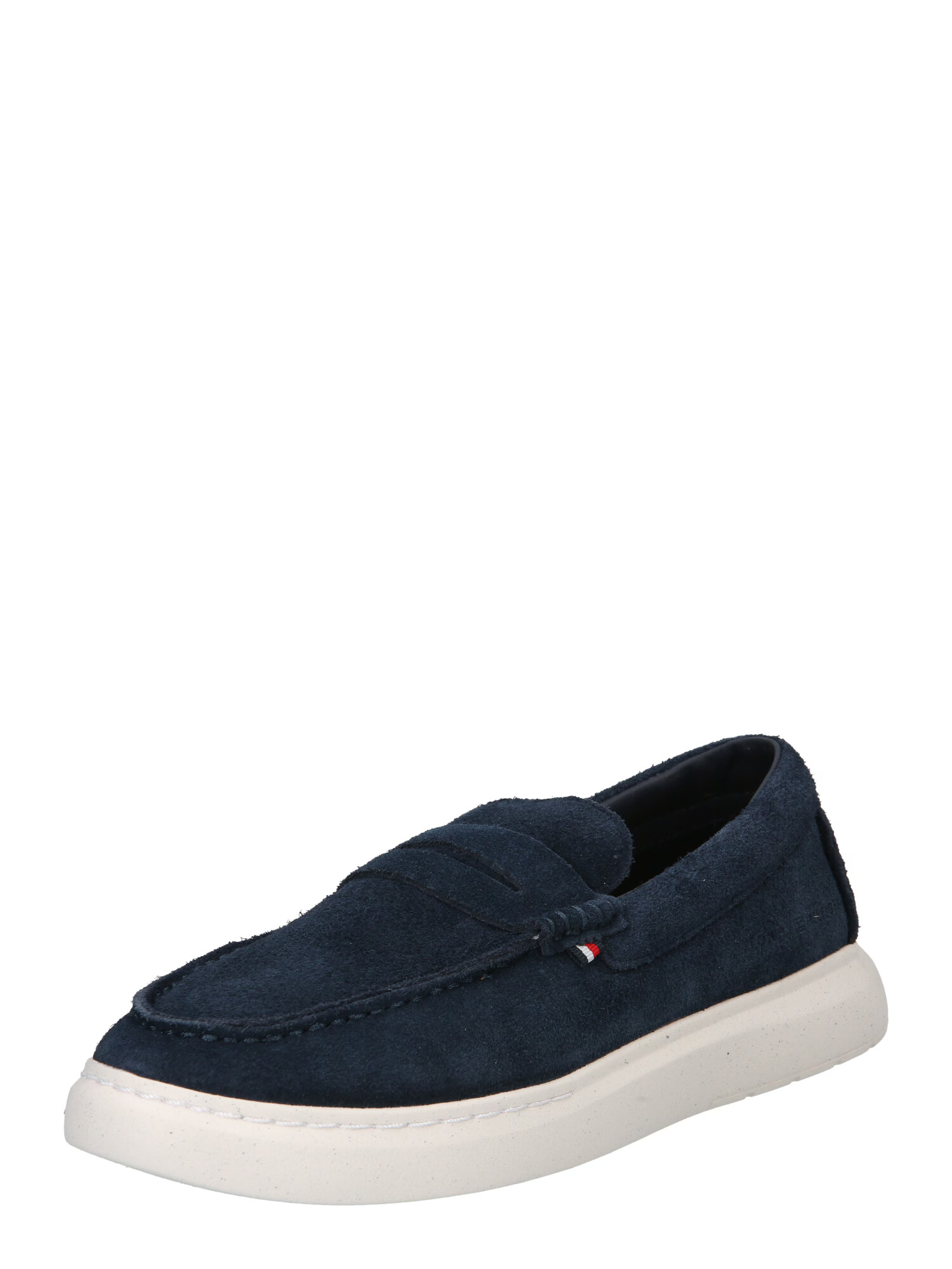 TOMMY HILFIGER Mokasini temno modra / rdeča / bela - Pepit.si