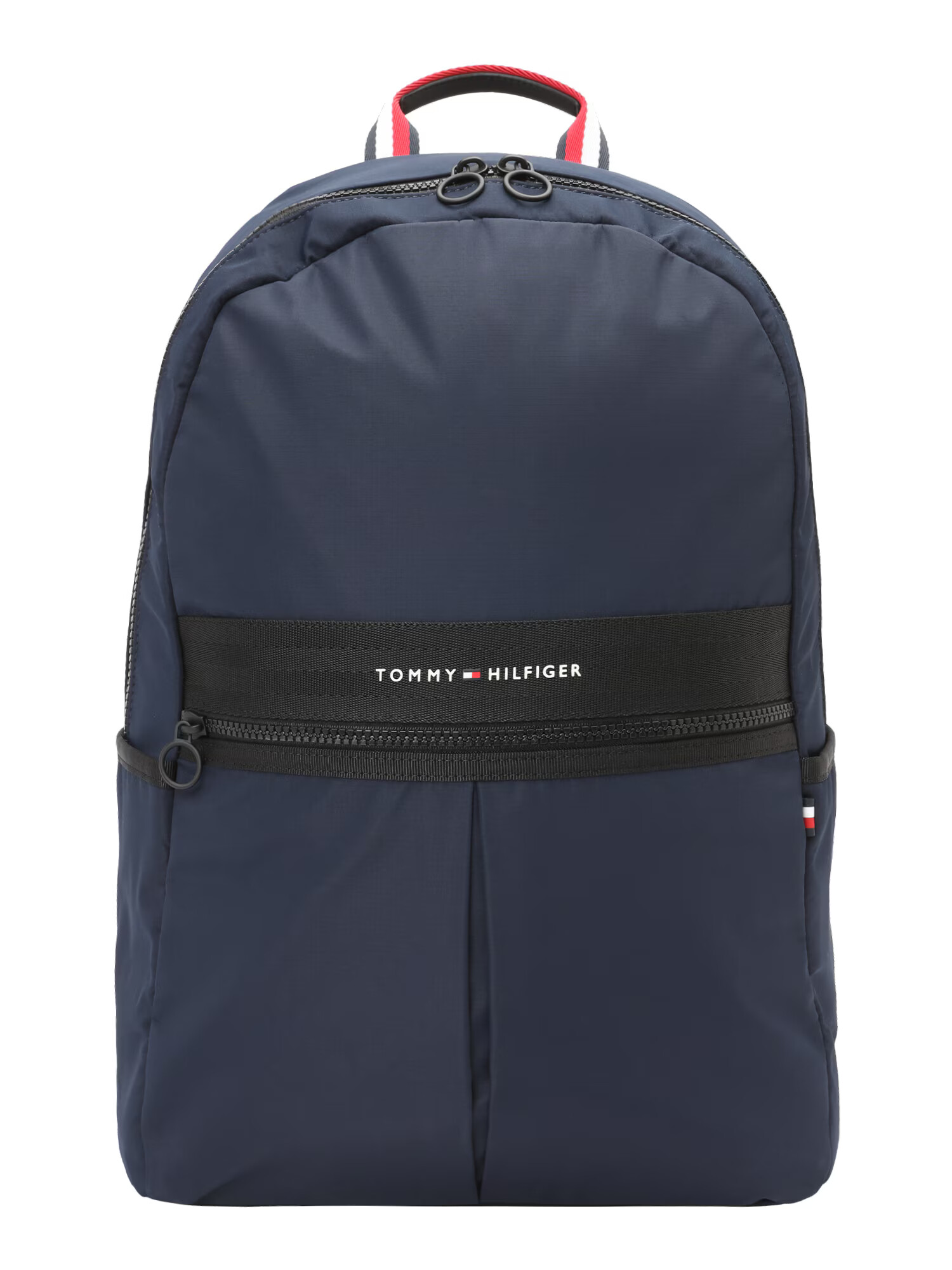 TOMMY HILFIGER Nahrbtnik marine / rdeča / črna / bela - Pepit.si