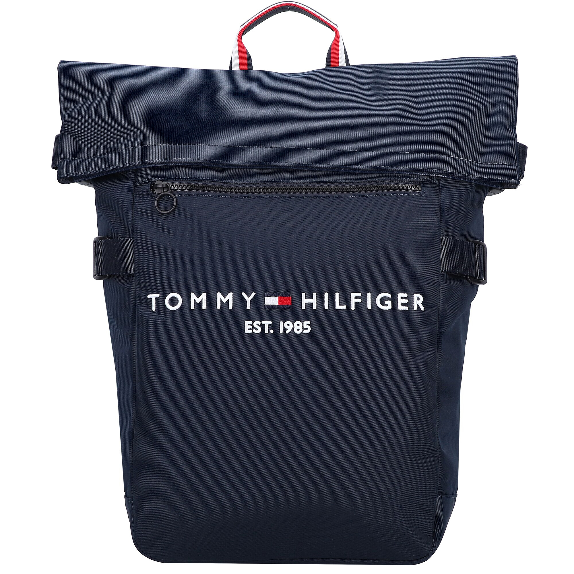 TOMMY HILFIGER Nahrbtnik temno modra / bela / rdeča - Pepit.si