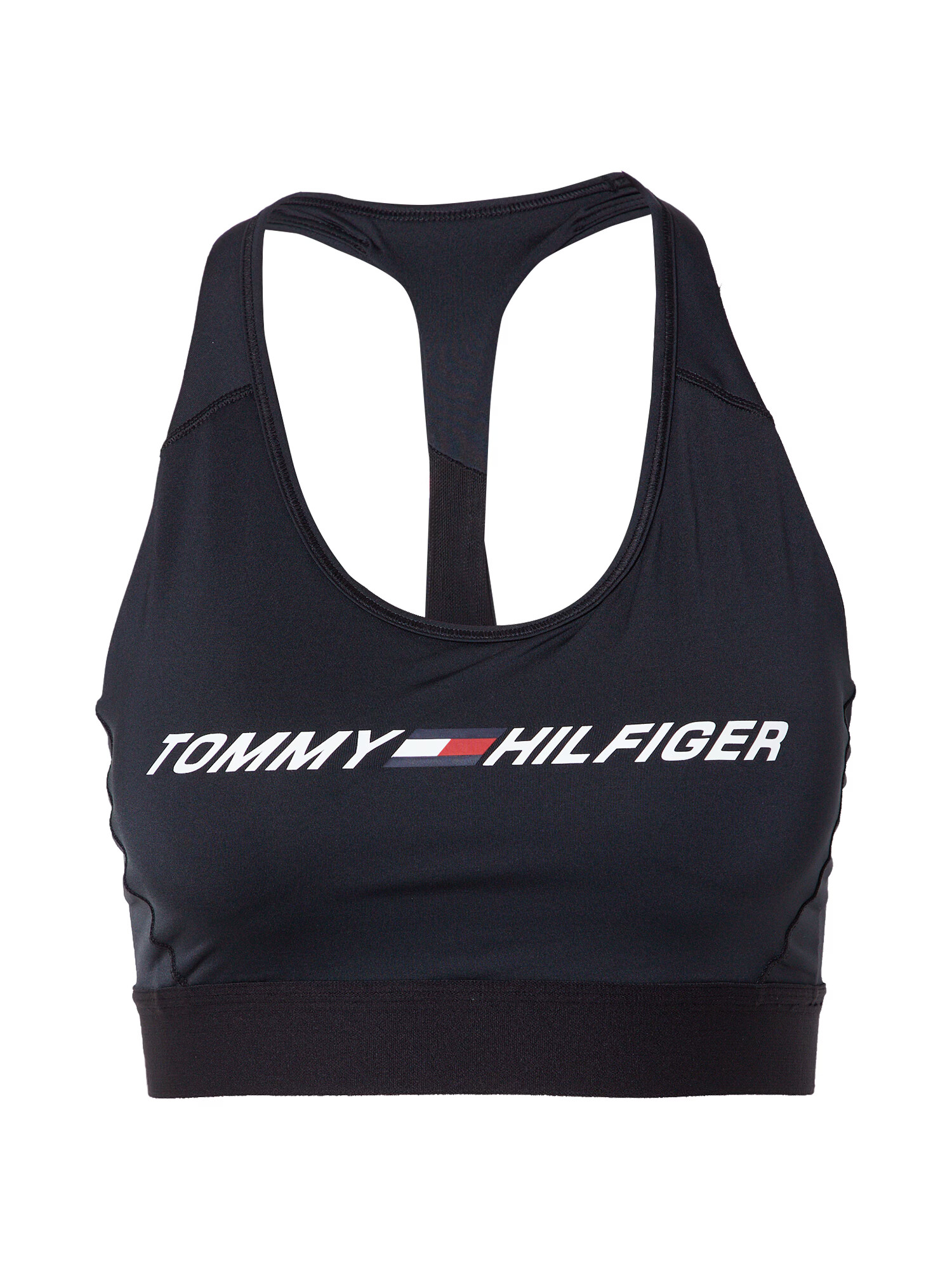 TOMMY HILFIGER Nedrček črna / bela / rdeča - Pepit.si