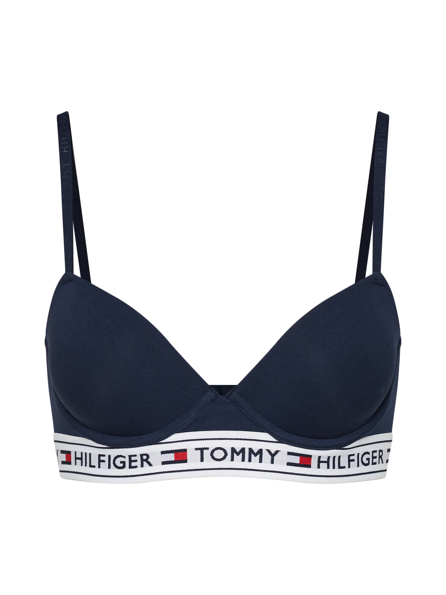 Tommy Hilfiger Underwear Nedrček mornarska / rdeča / bela - Pepit.si