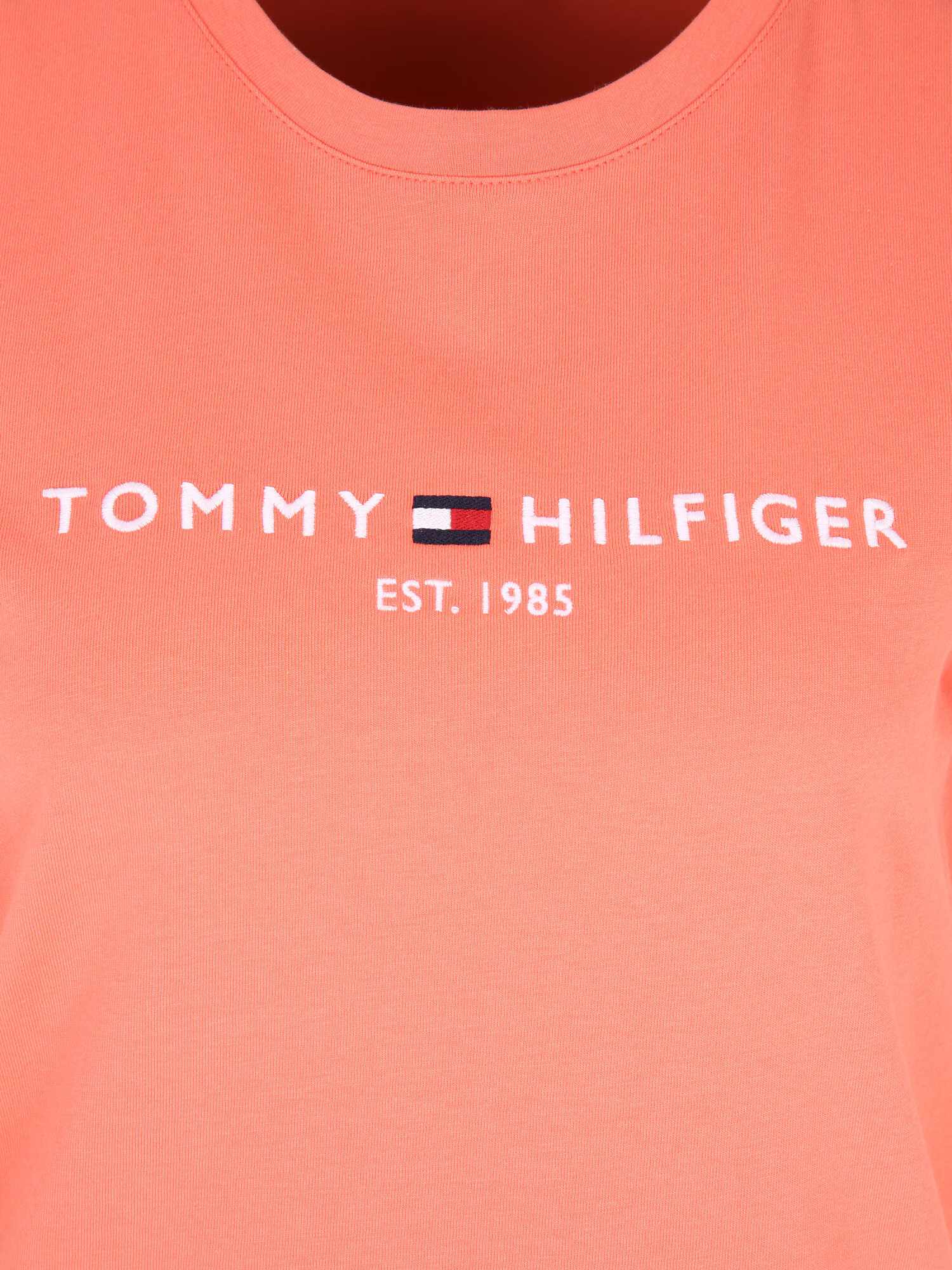 TOMMY HILFIGER Obleka mornarska / korala / rdeča / bela - Pepit.si