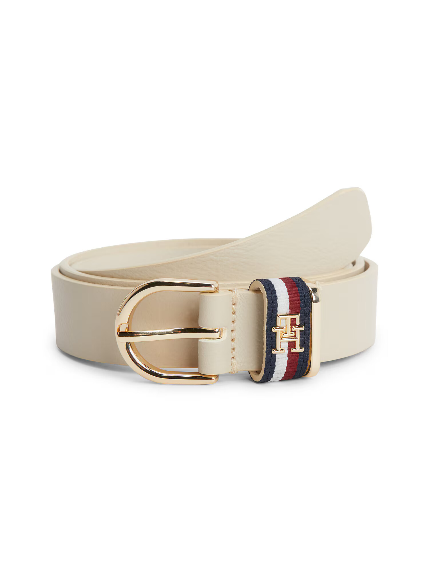 TOMMY HILFIGER Pas ecru / zlata - Pepit.si