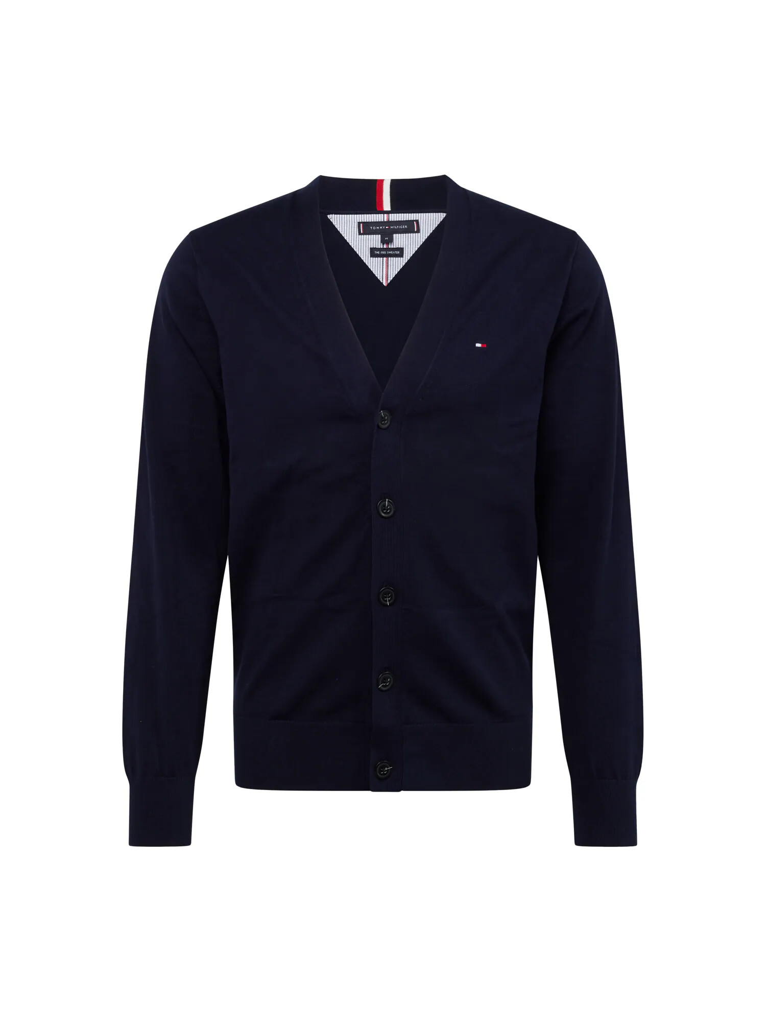 TOMMY HILFIGER Pletena jopa mornarska - Pepit.si