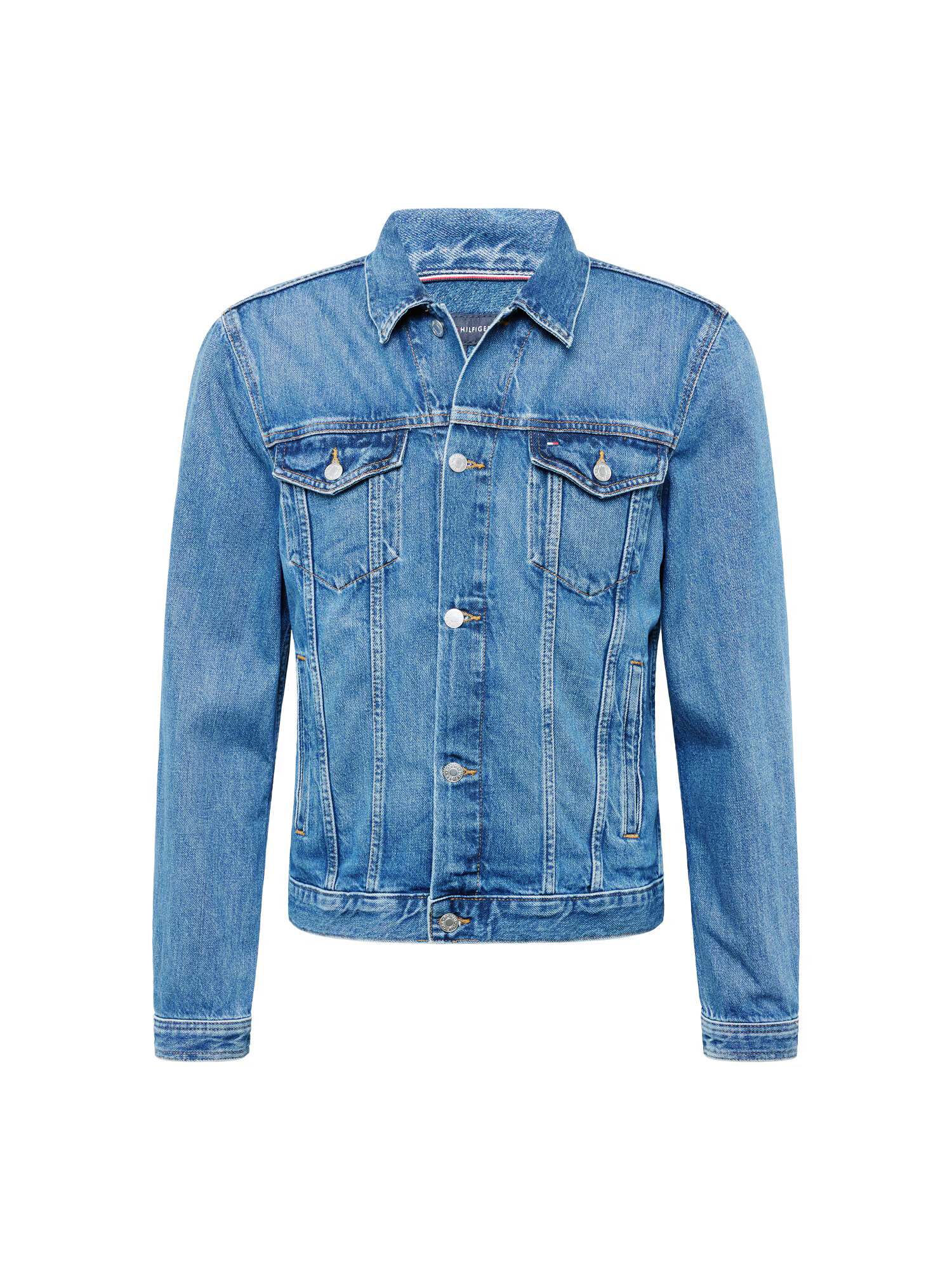 TOMMY HILFIGER Prehodna jakna moder denim - Pepit.si